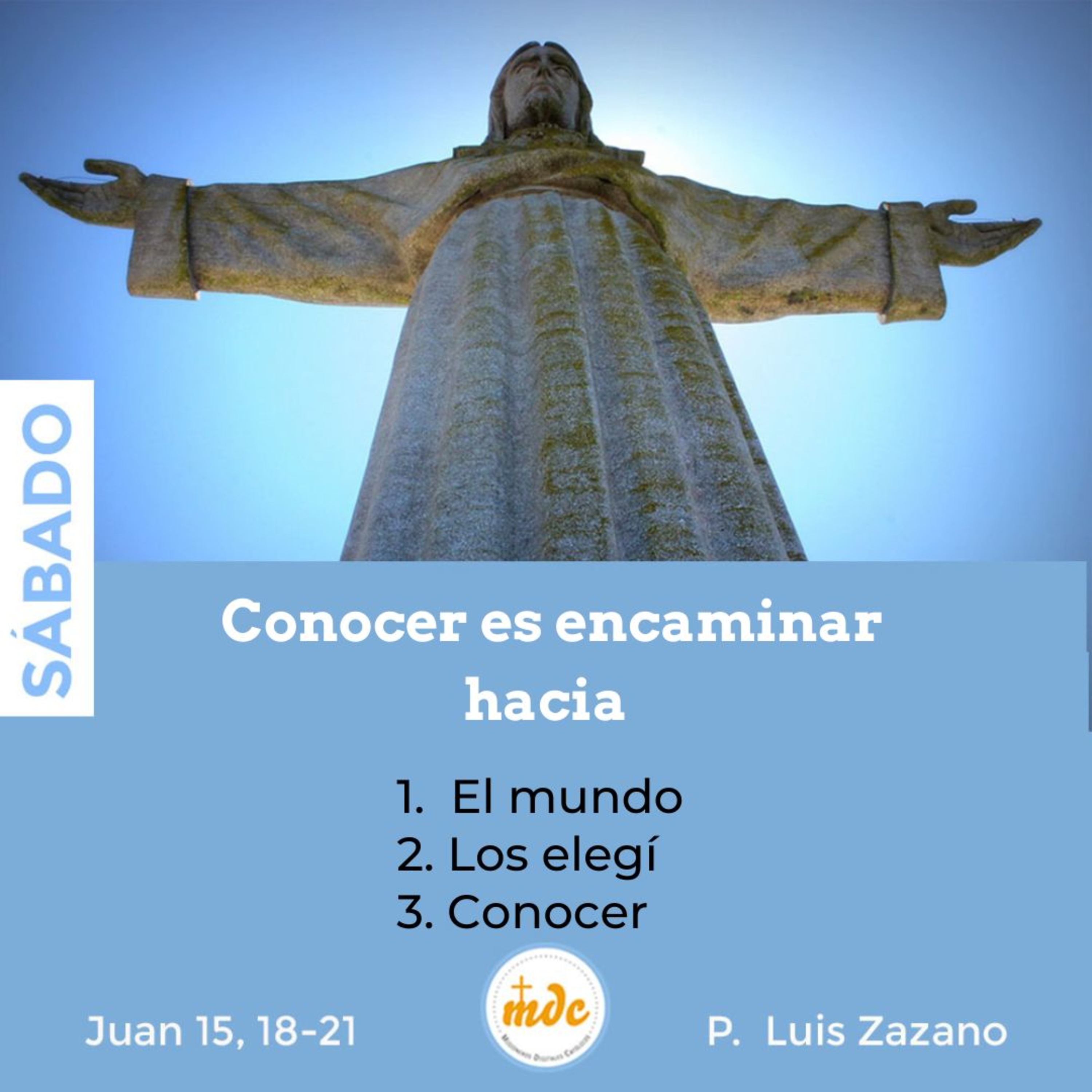 Reflexión diaria del Evangelio por el P. Luis Zazano