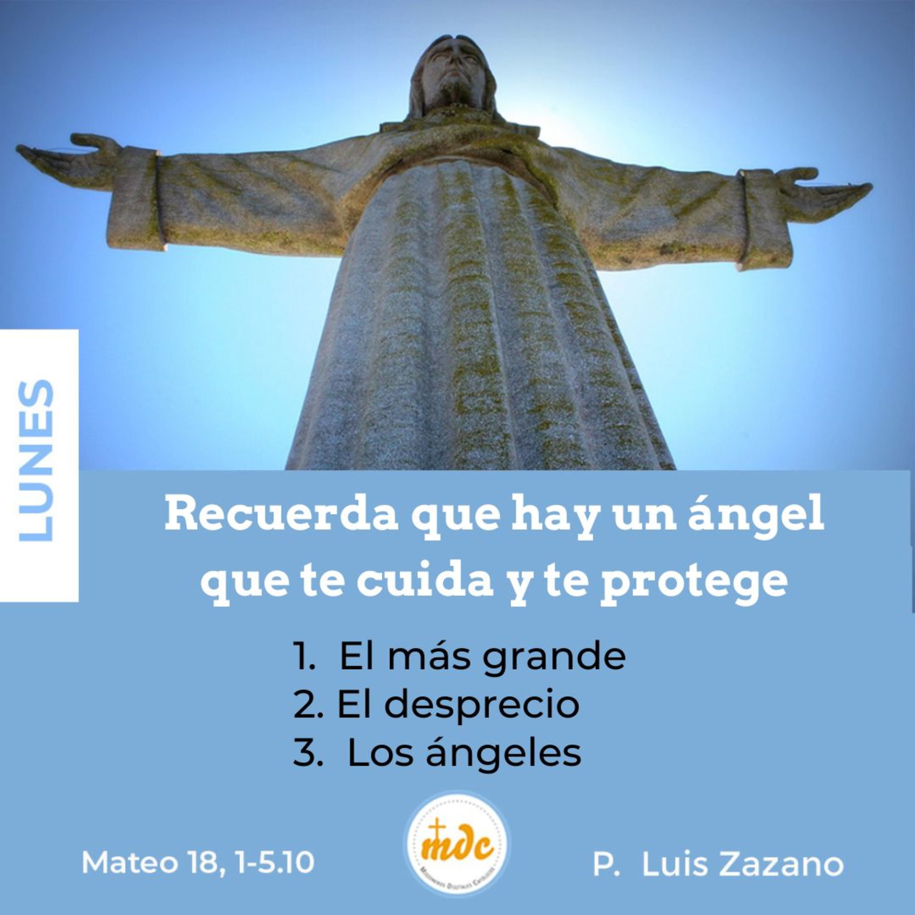 Mateo 18, 1-5.10: Recuerda que hay un ángel que te cuida y te protege episode artwork