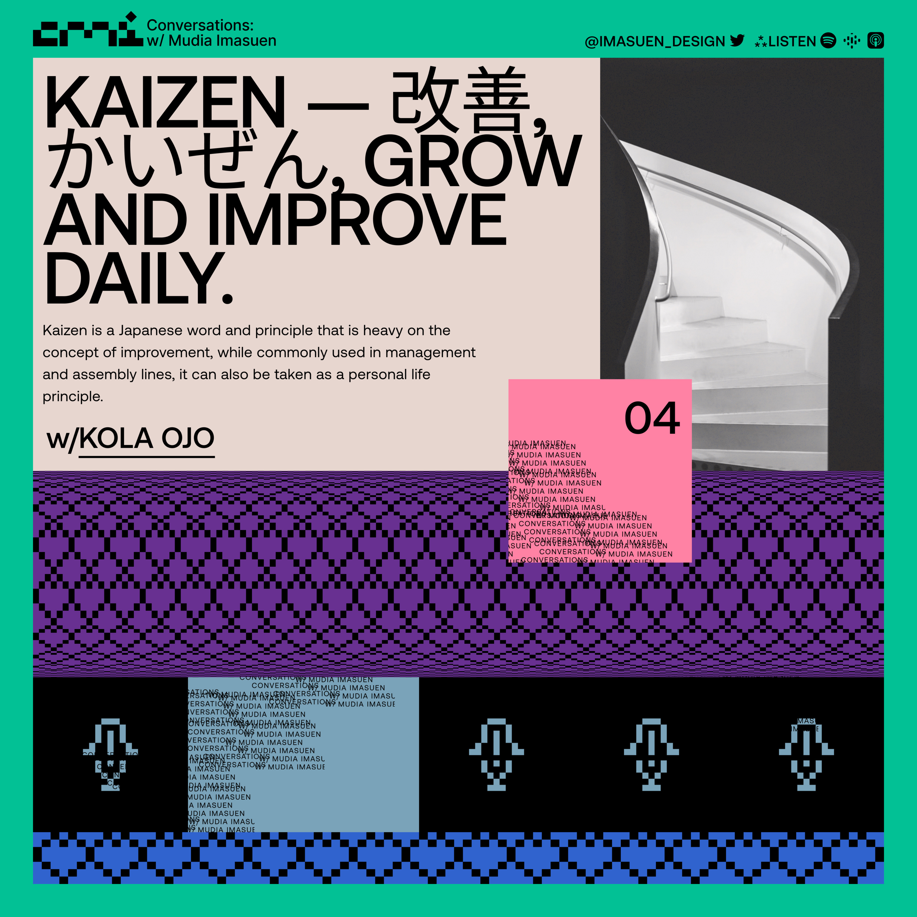 Kaizen — 改善, かいぜん, grow and improve daily. episode artwork