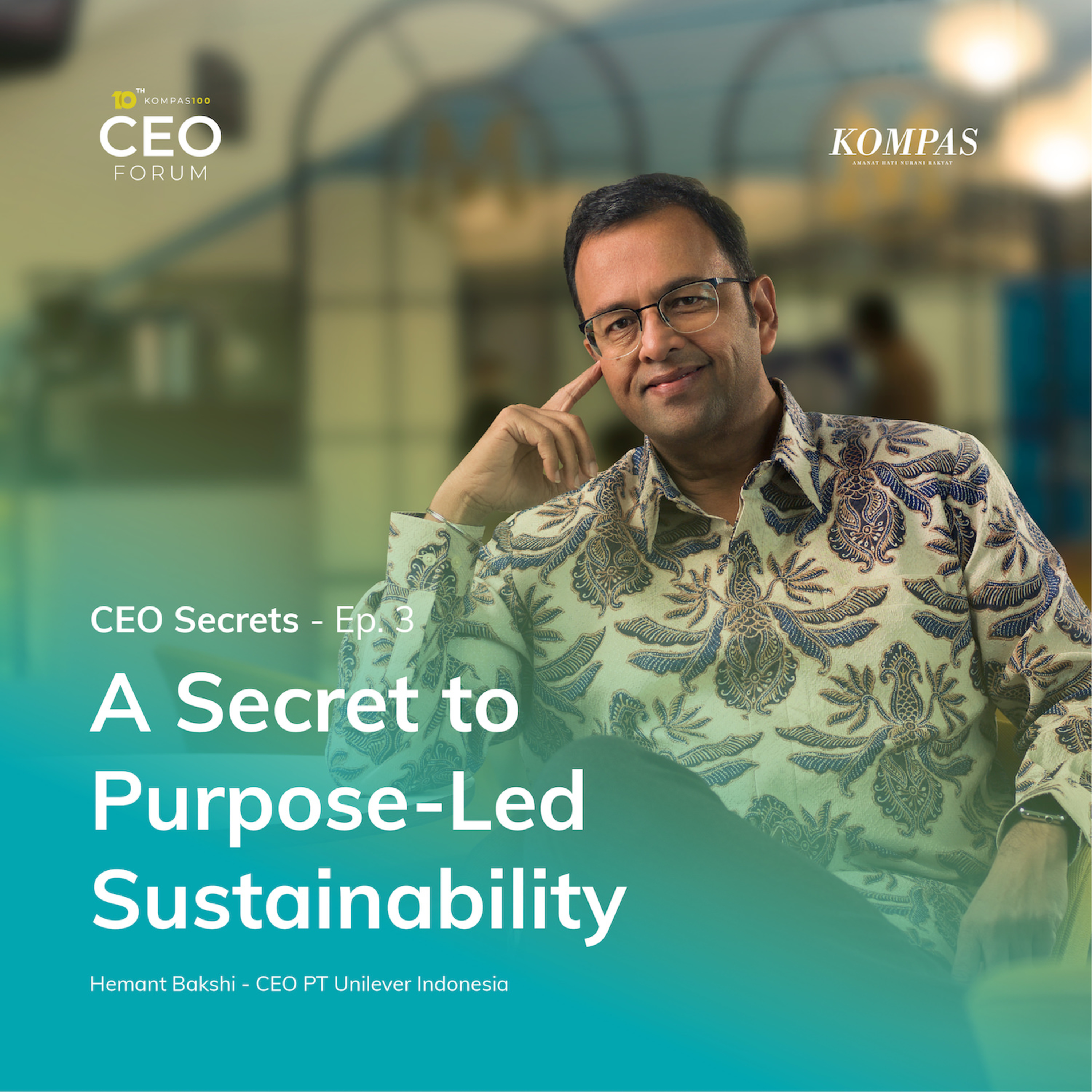 Rahasia Kepemimpinan Purpose-Led Sustainability