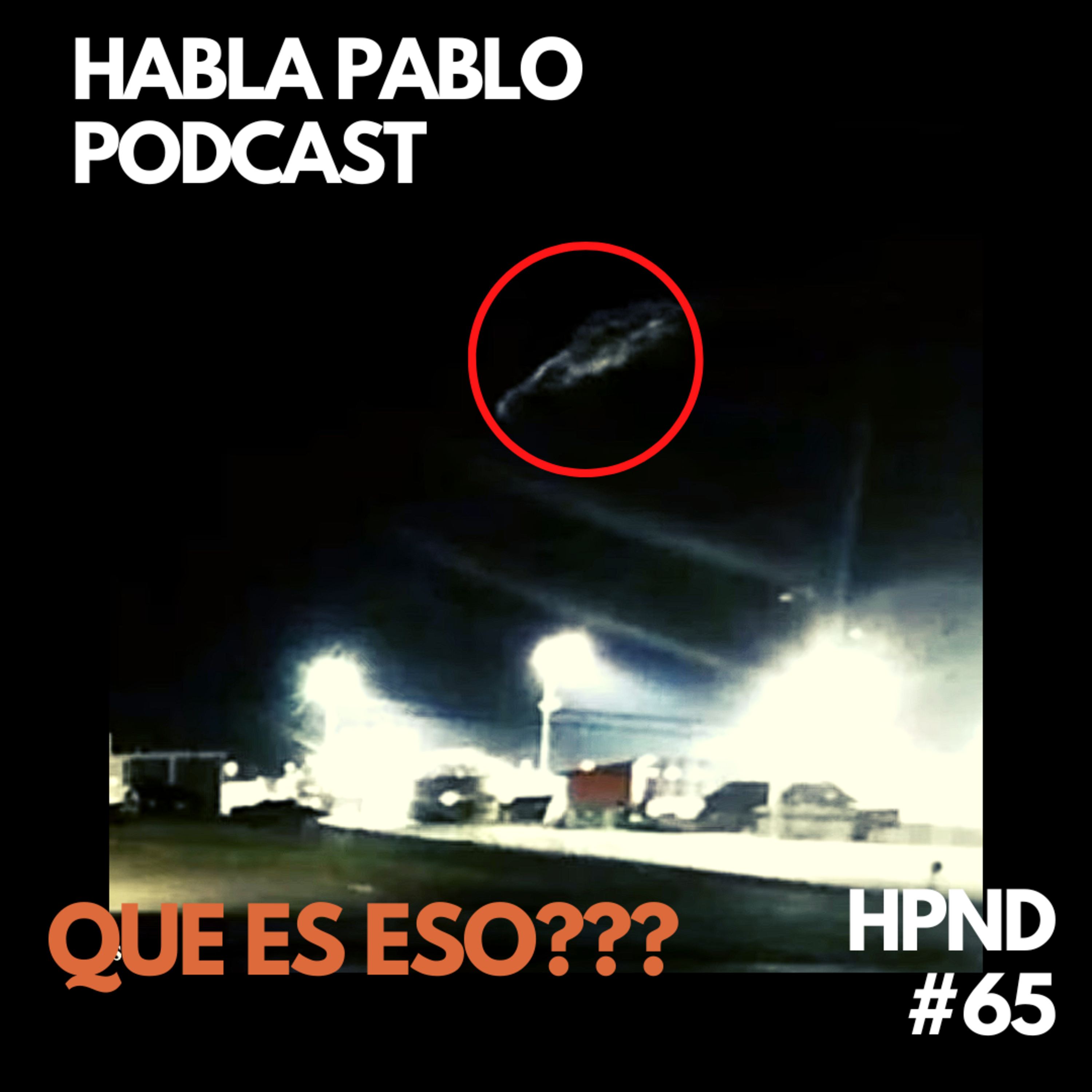 QUE ES ESO??? Una cámara de seguridad graba enorme nave episode artwork