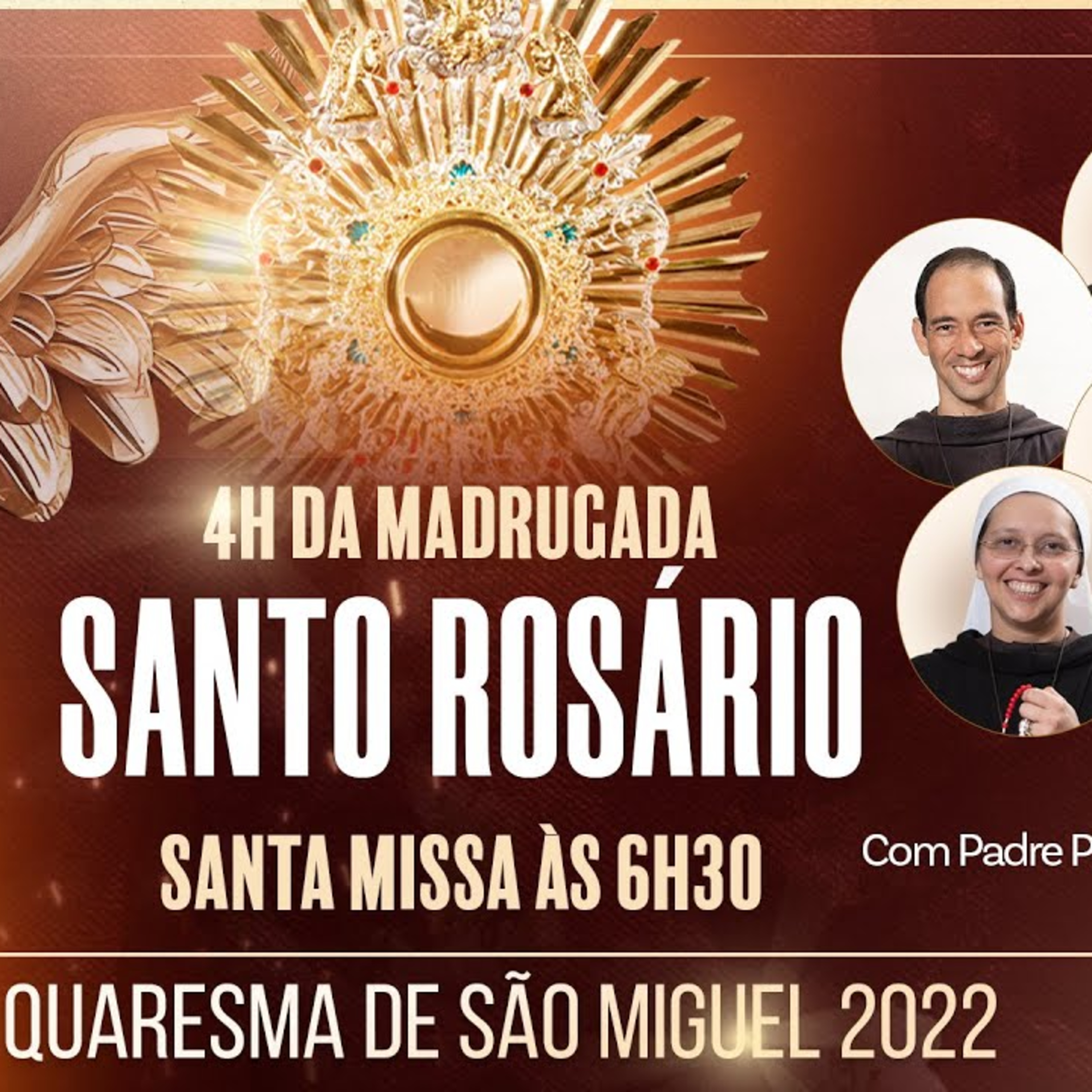 17º Dia - Rosário com Santa Clara e Santa Missa 02/09 - Quaresma de São Miguel 2022 - HESED episode artwork