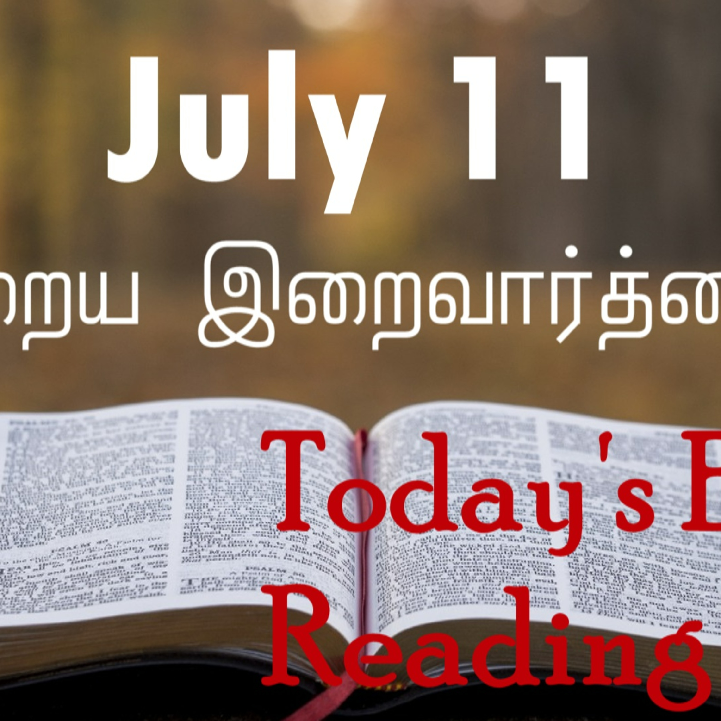 11 July 2022 Holy Mass Readings Tamil | Catholic | Daily Bible Reading Tamil | Mass readings today | Today's Mass Readings Tamil | Daily bible verse in Tamil | Mass Readings for today | today's bible