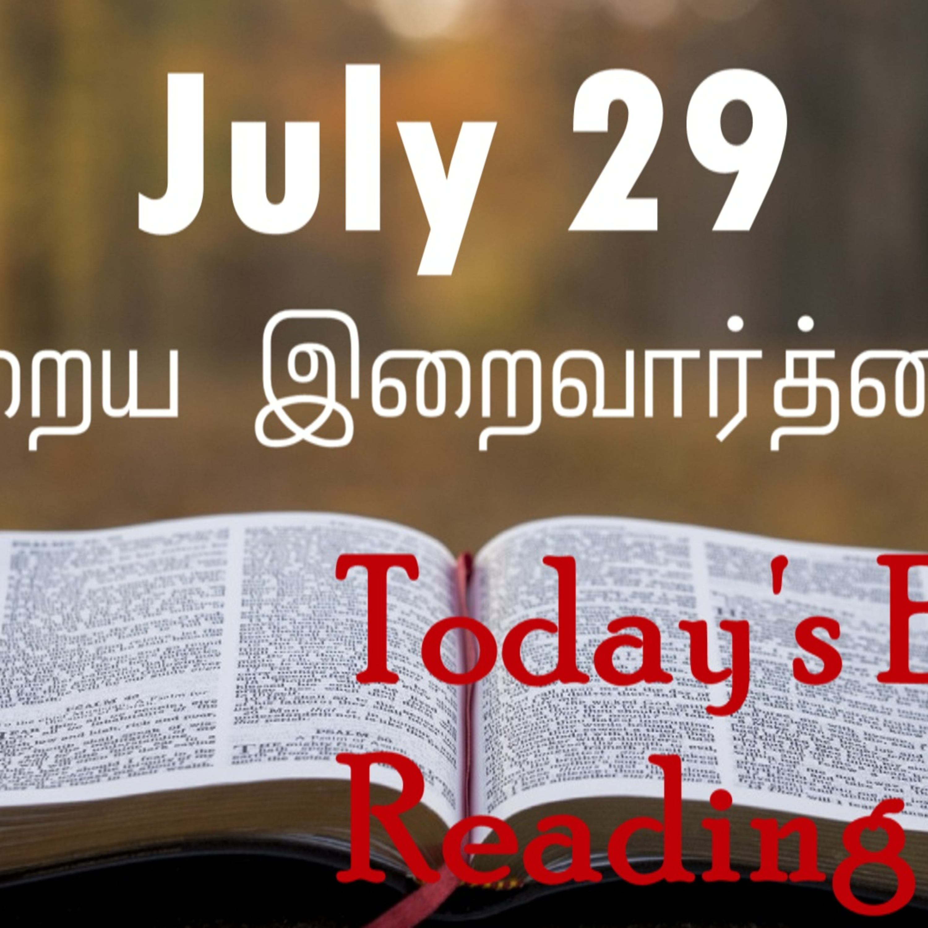 29 July 2022 Holy Mass Readings Tamil | Catholic | Daily Bible Reading Tamil | Mass readings today | Today's Mass Readings Tamil | Daily bible verse in Tamil | Mass Readings for today | today's bible 