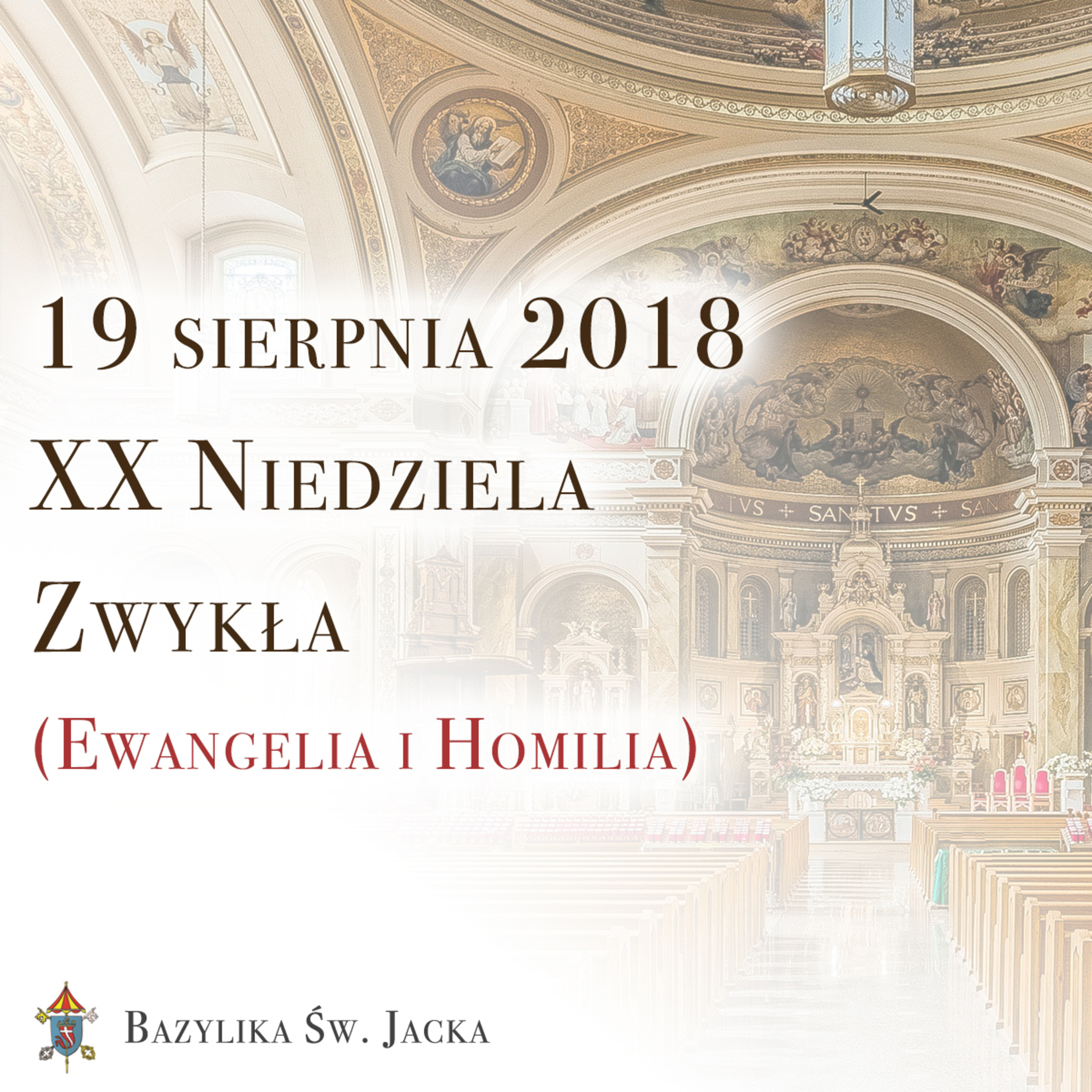 19 sierpnia - XX Niedziela Zwykła episode artwork