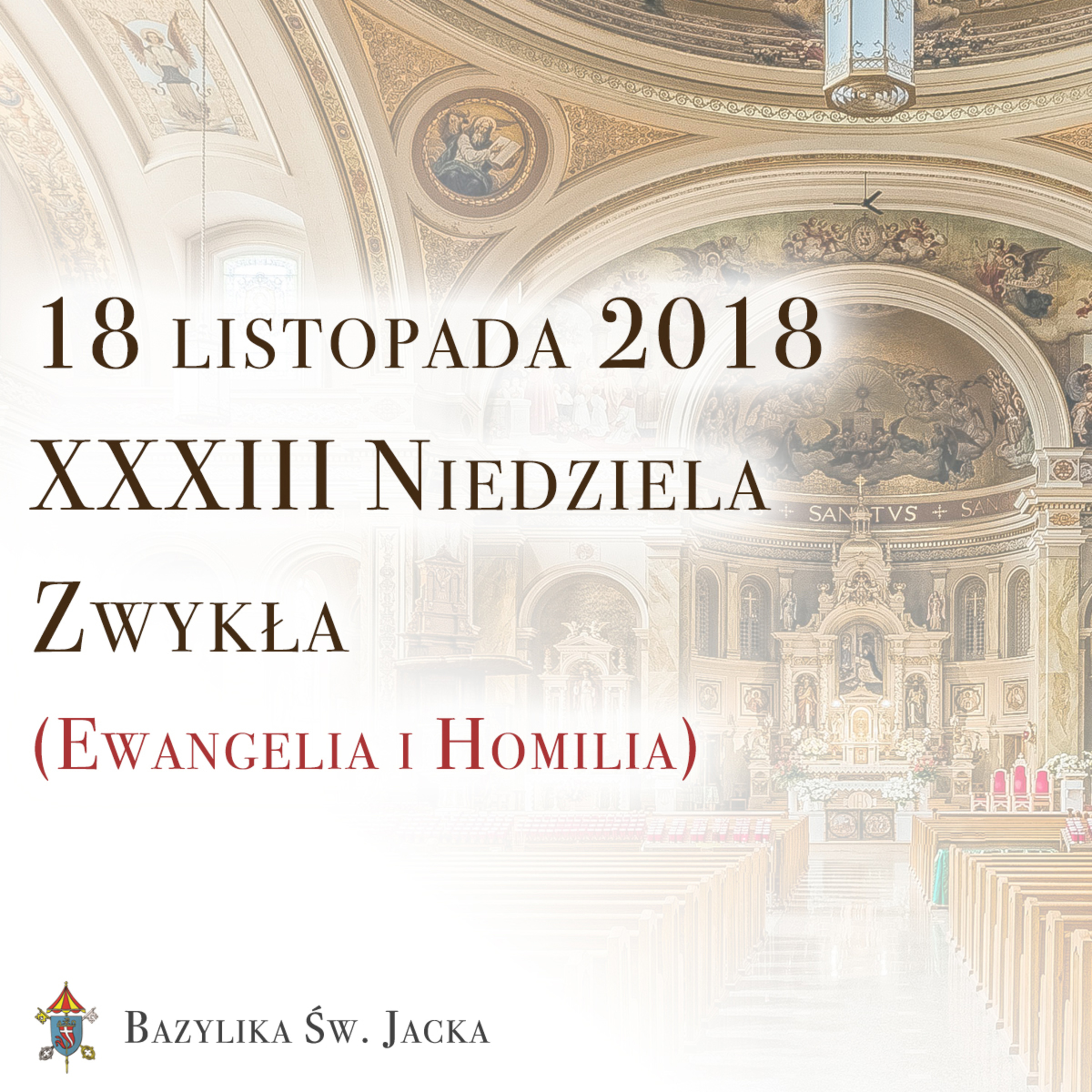 18 listopada 2018 - XXXIII Niedziela Zwykła episode artwork