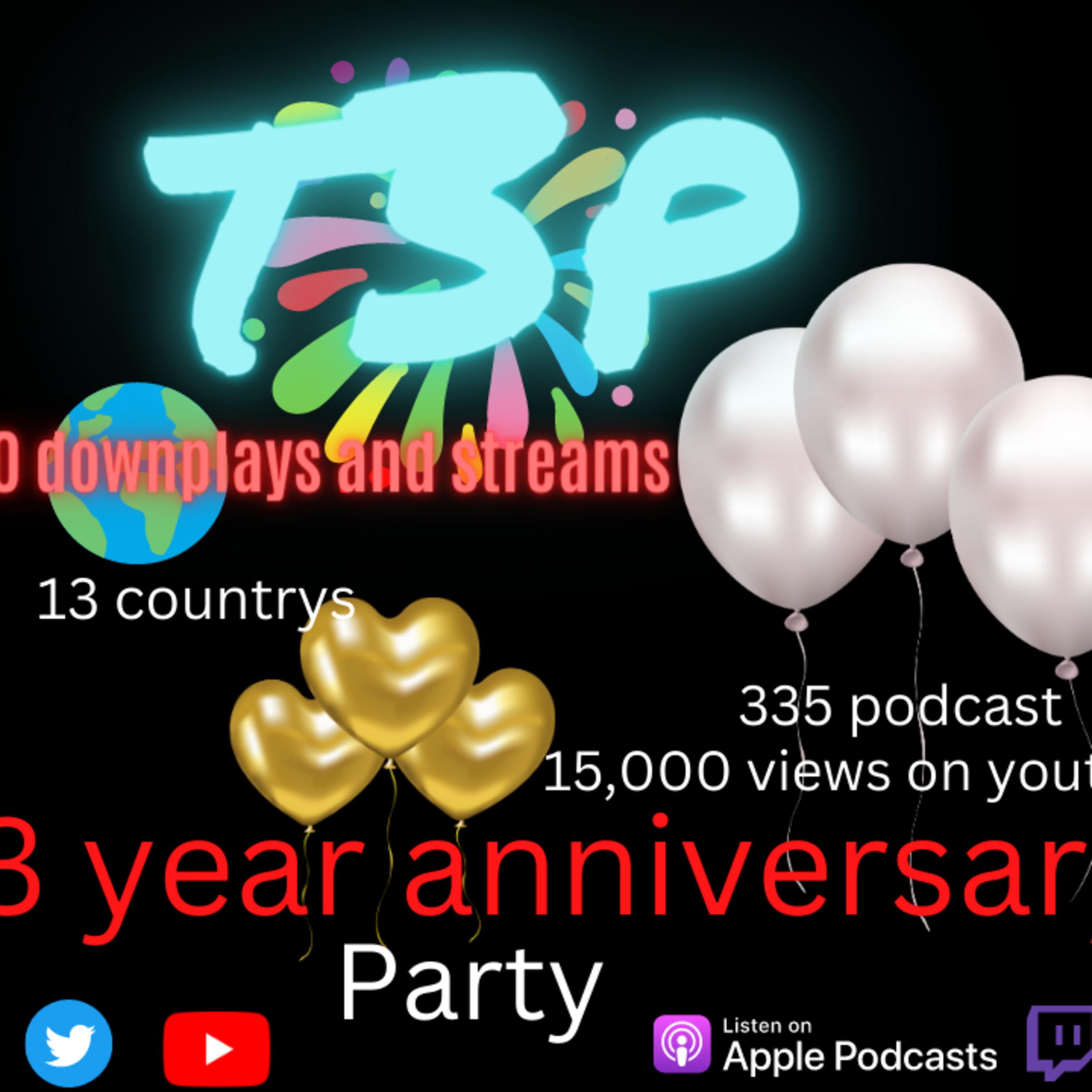 3year anniversary party episode artwork