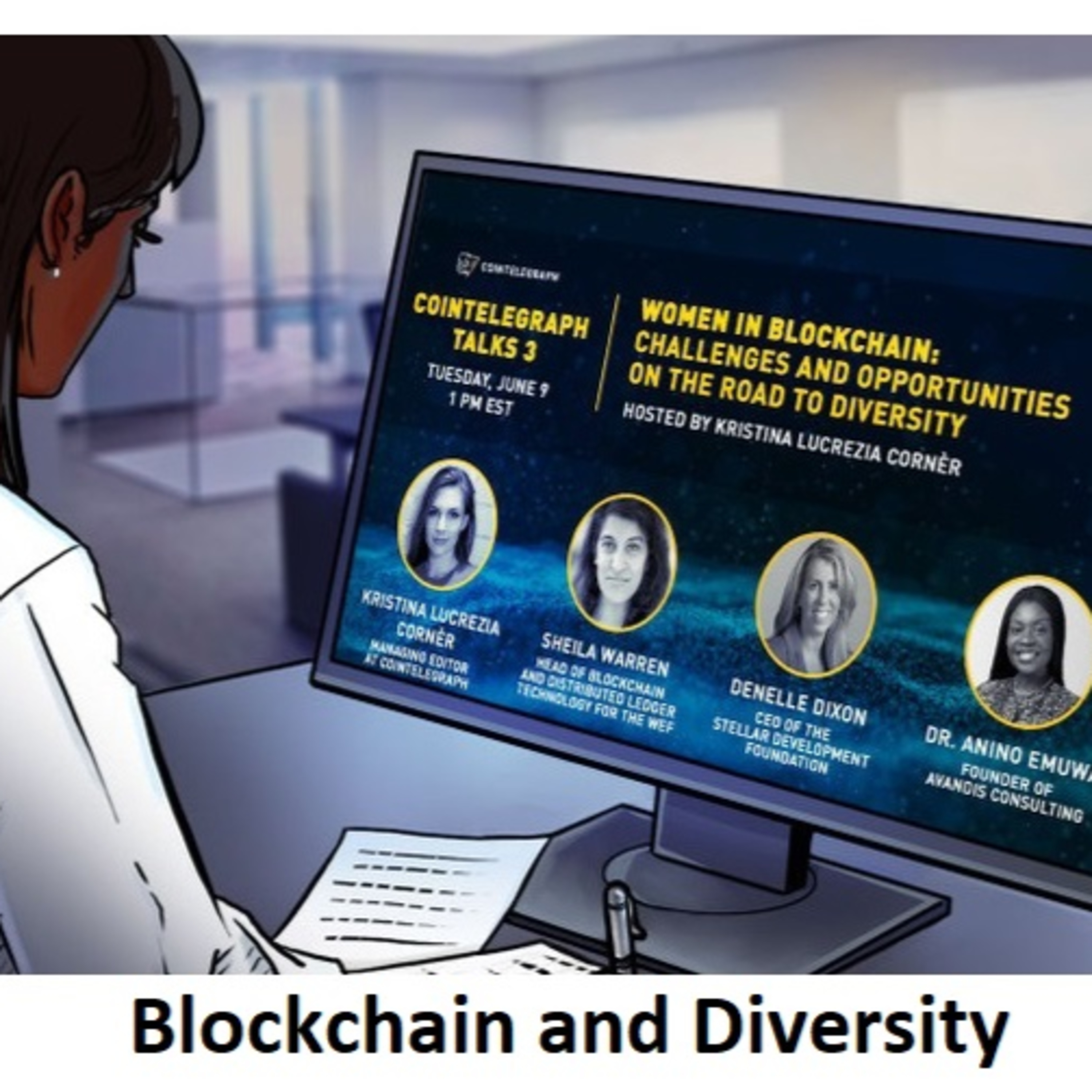 Blockchain and Diversity episode artwork