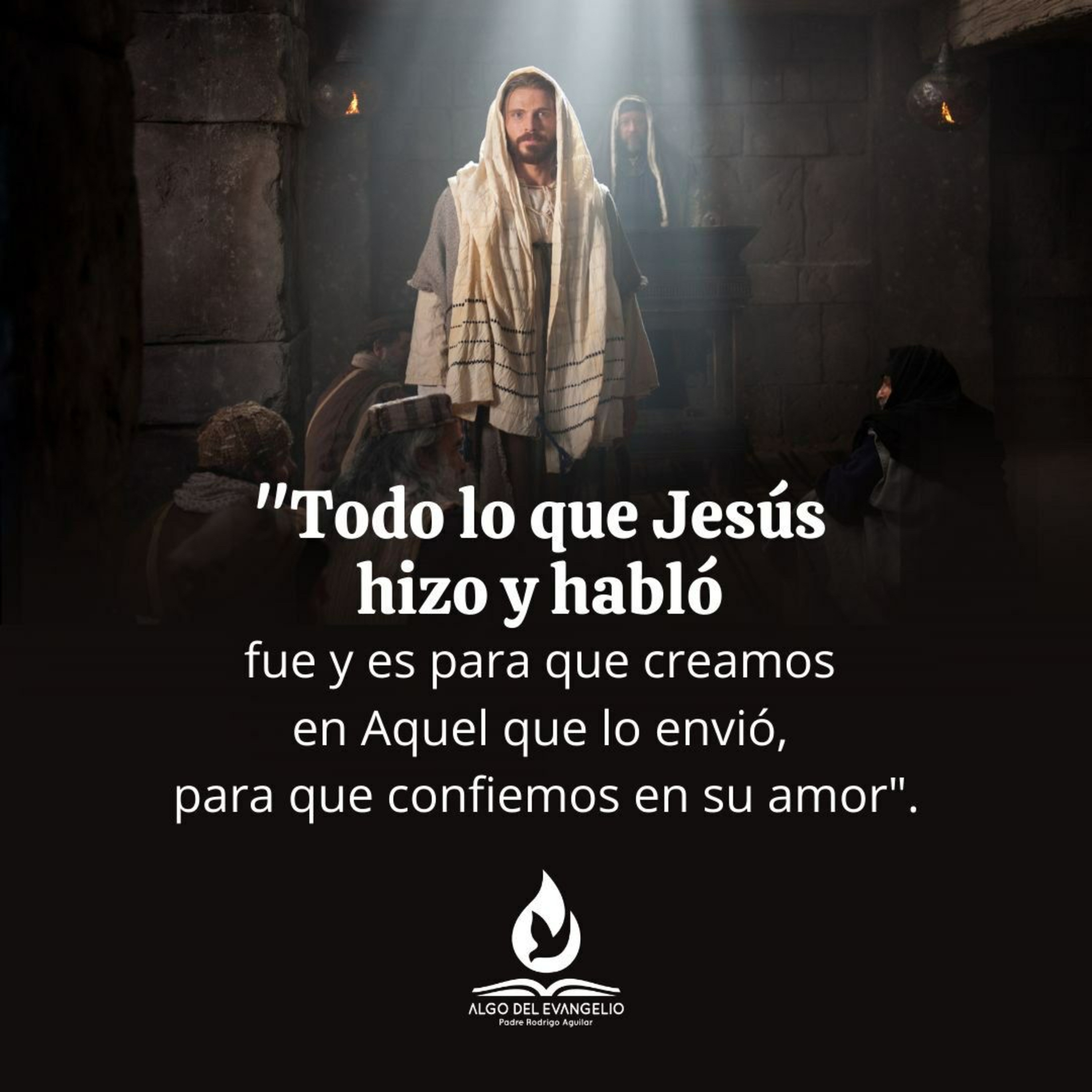 Portada de Algo del Evangelio