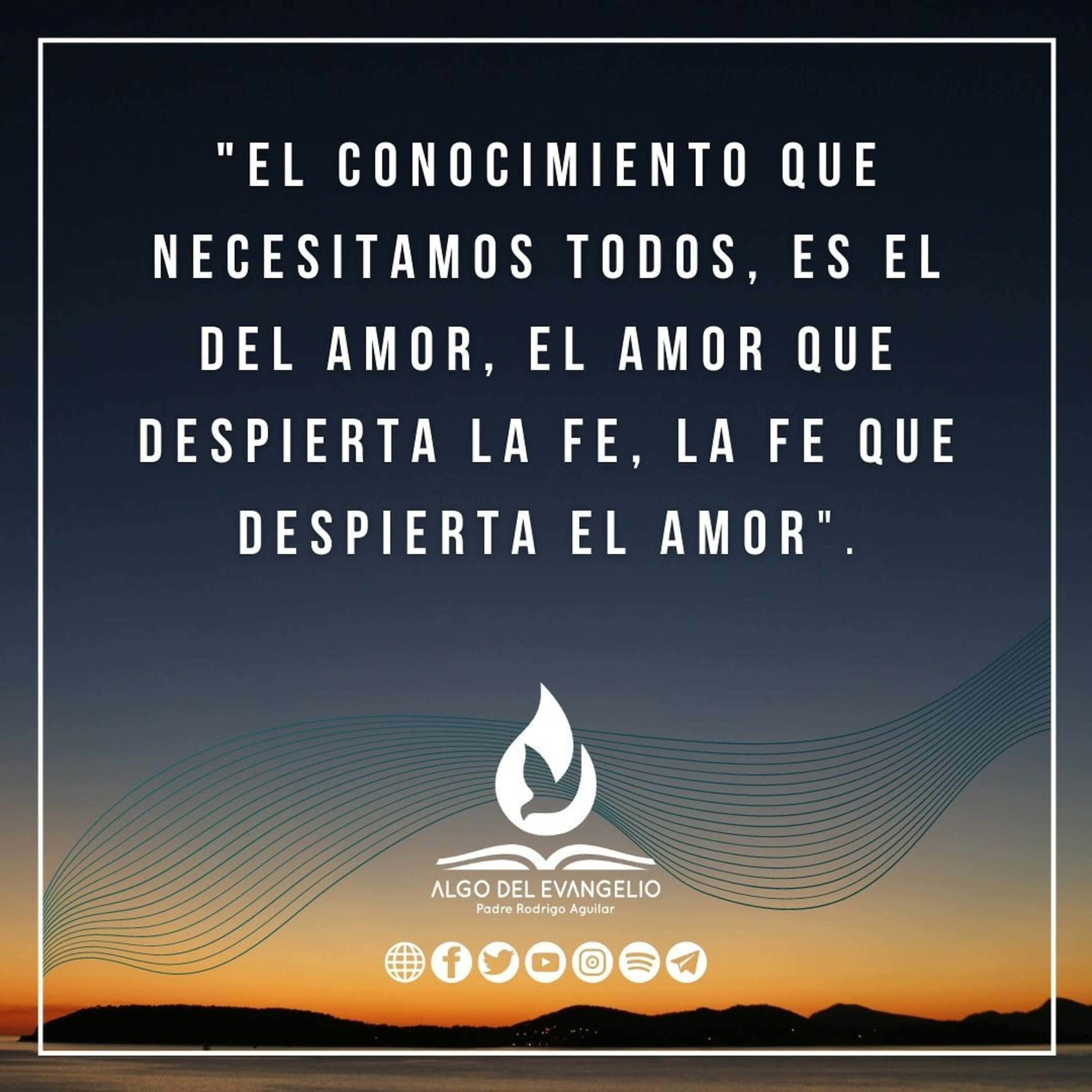 Portada de Algo del Evangelio