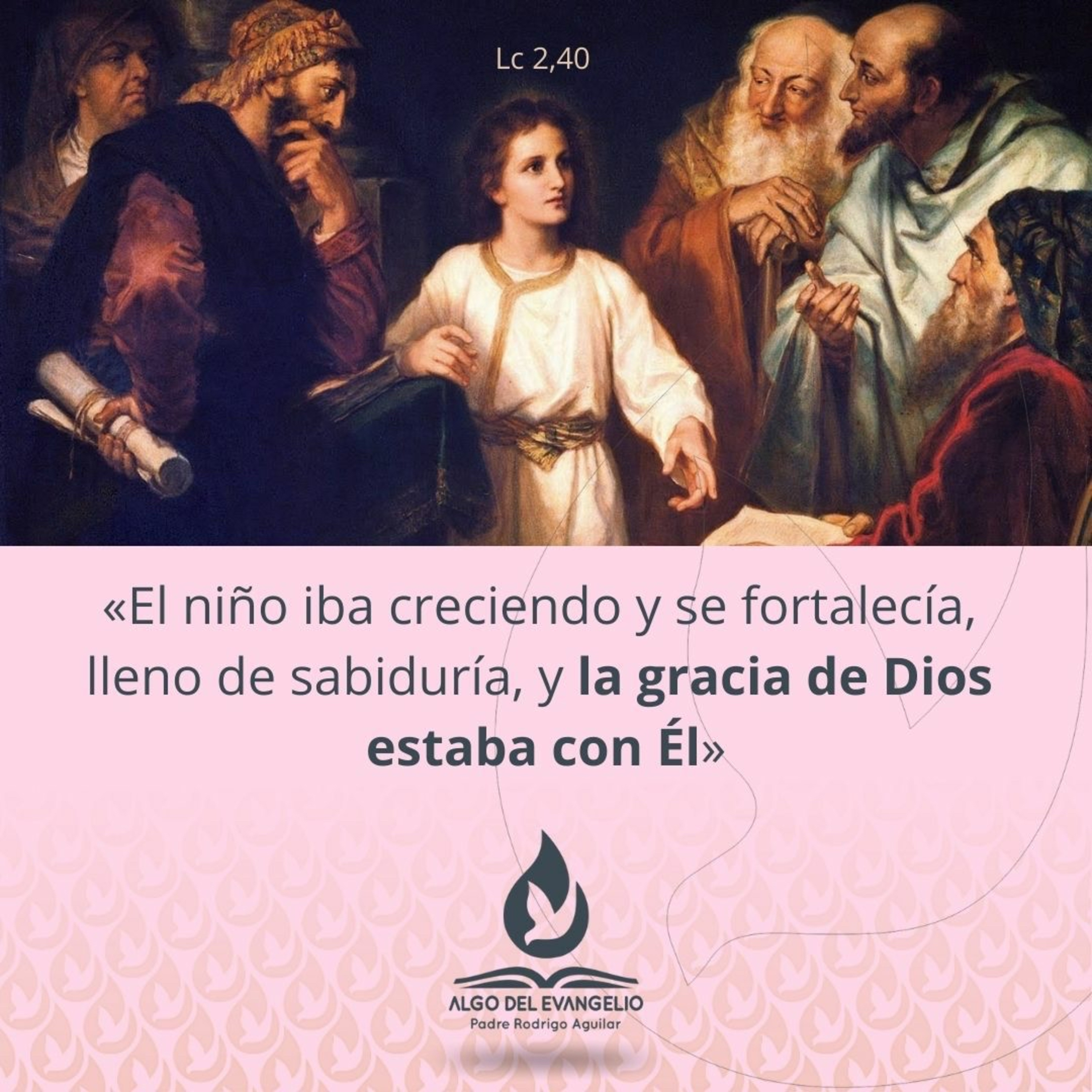 Portada de Algo del Evangelio
