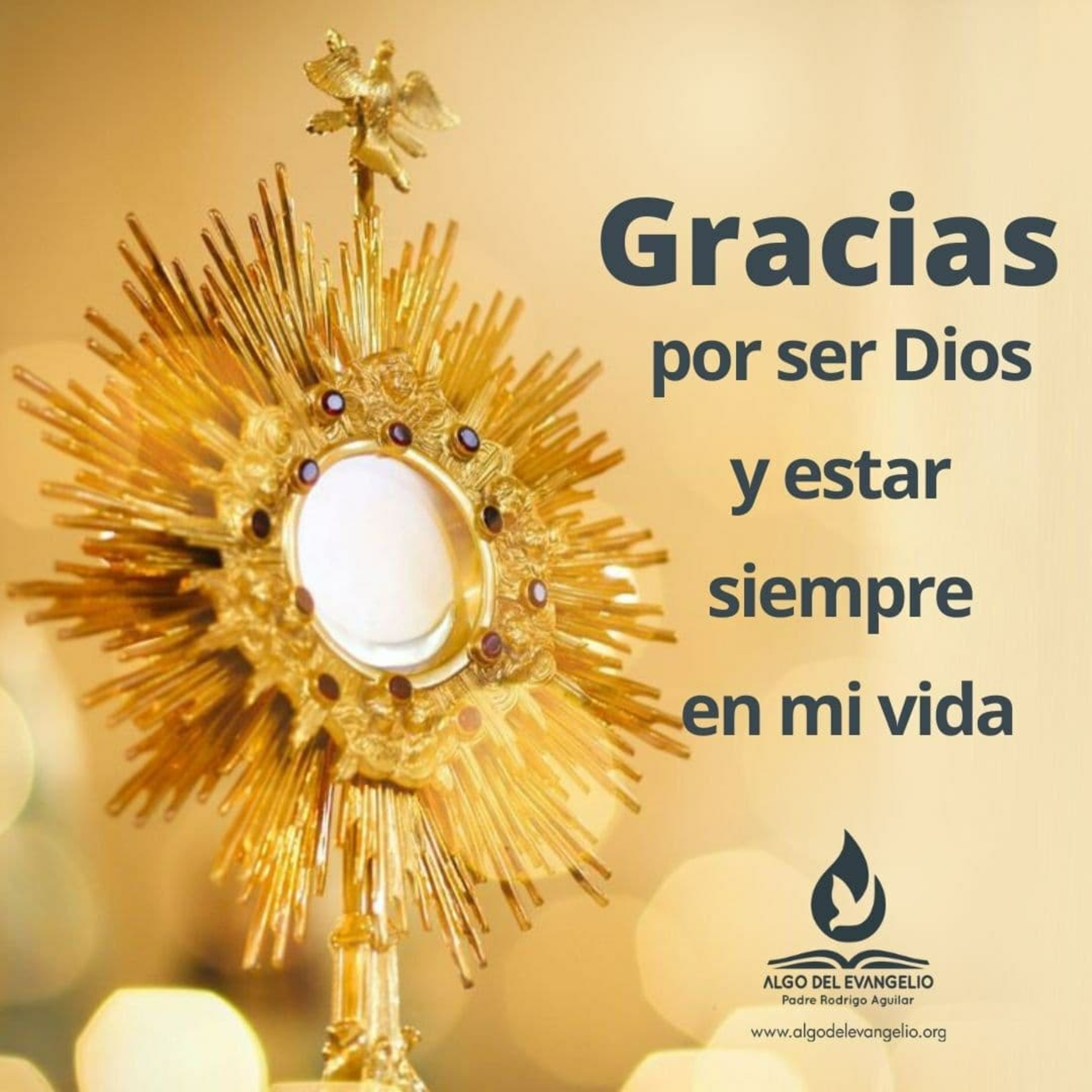 Portada de Algo del Evangelio