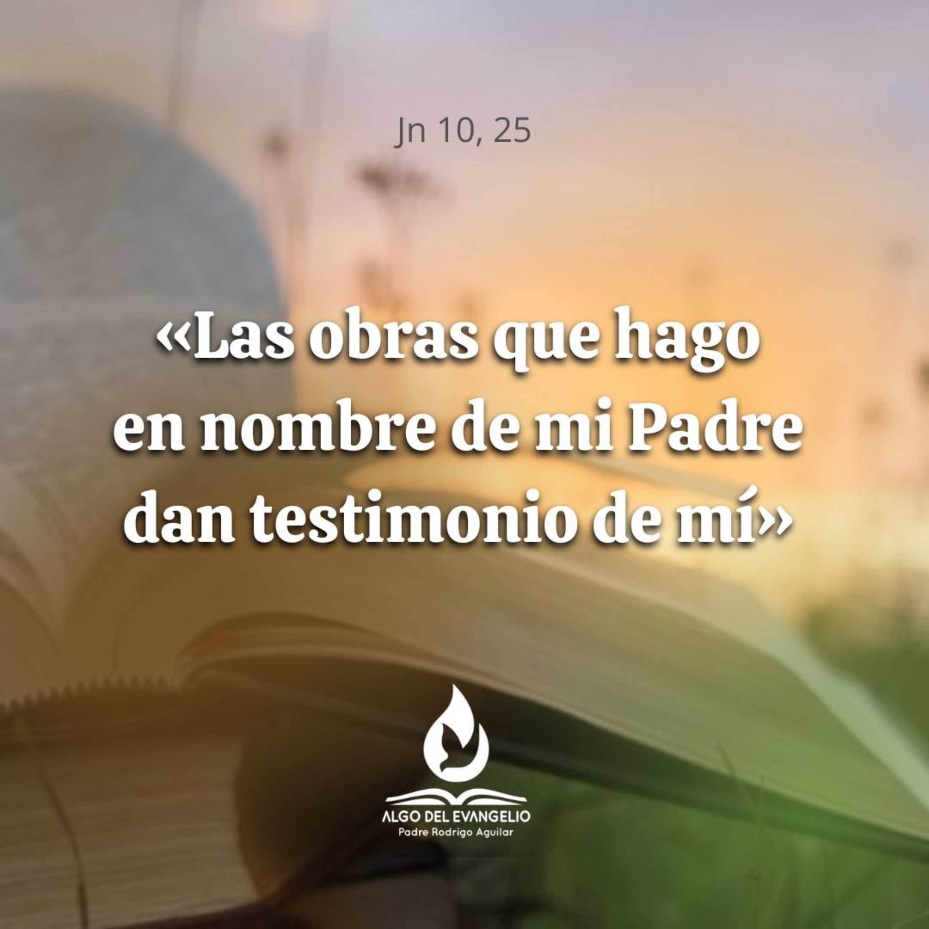 Portada de Algo del Evangelio