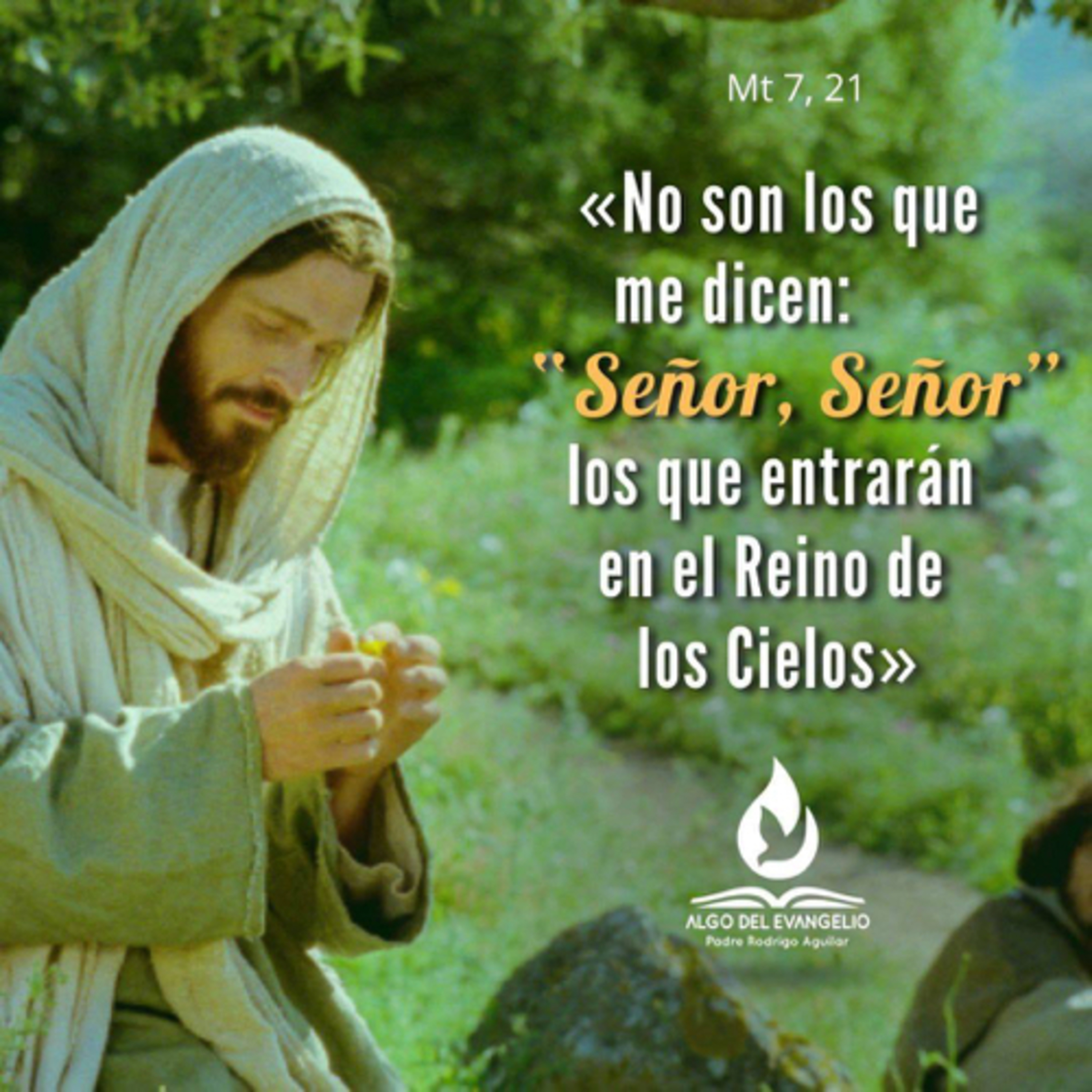 Portada de Algo del Evangelio