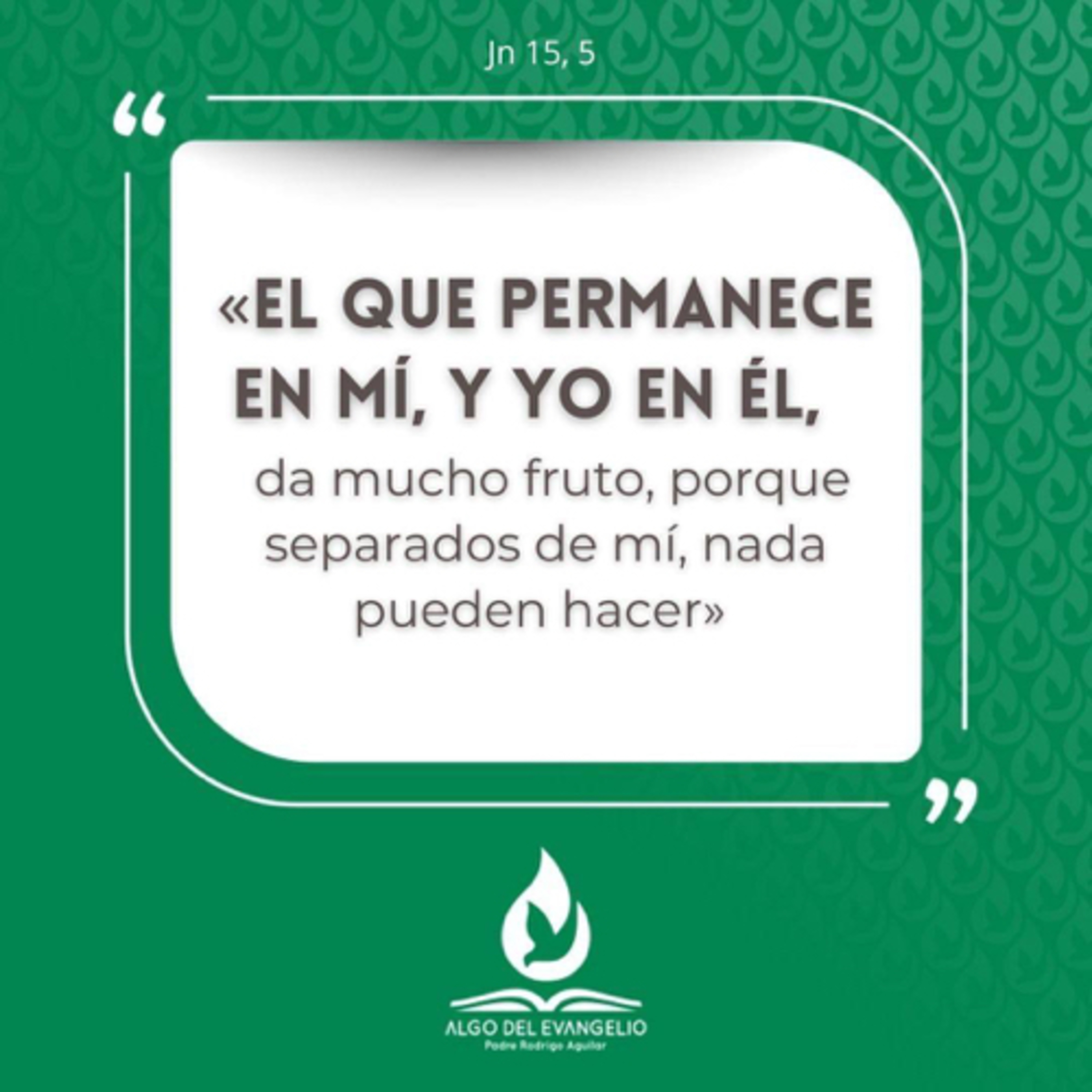 Portada de Algo del Evangelio