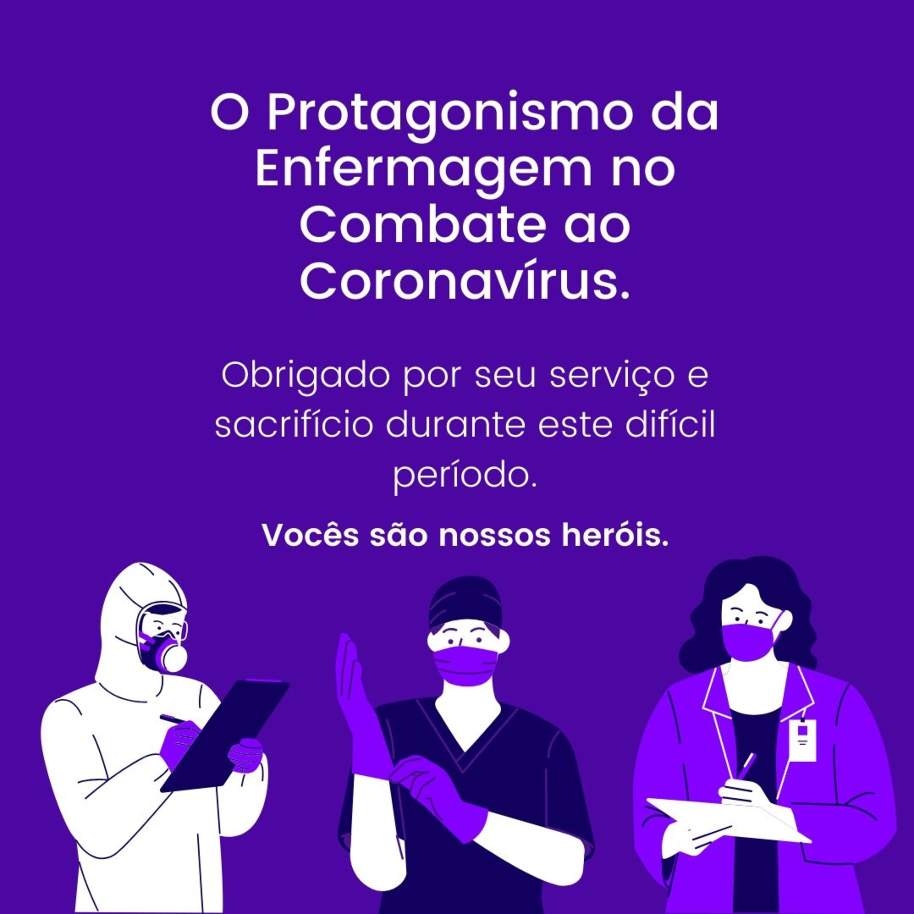 O protagonismo das equipes de enfermagem no combate ao Coronavírus. episode artwork
