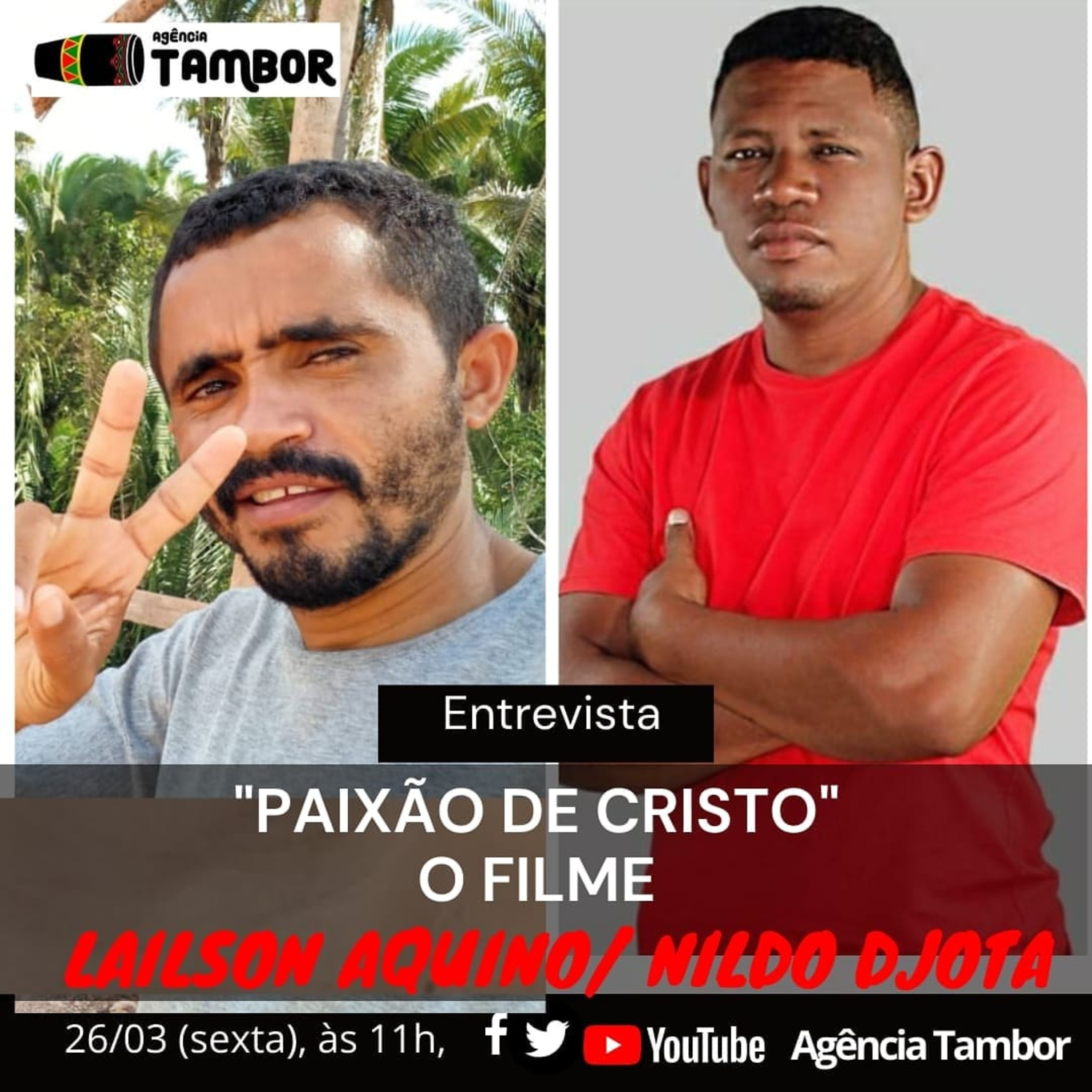 Lailson Aquino e Nildo DJota falam sobre o lançamento do filme "Paixão de Cristo", produzido na cidade de Vargem Grande. episode artwork
