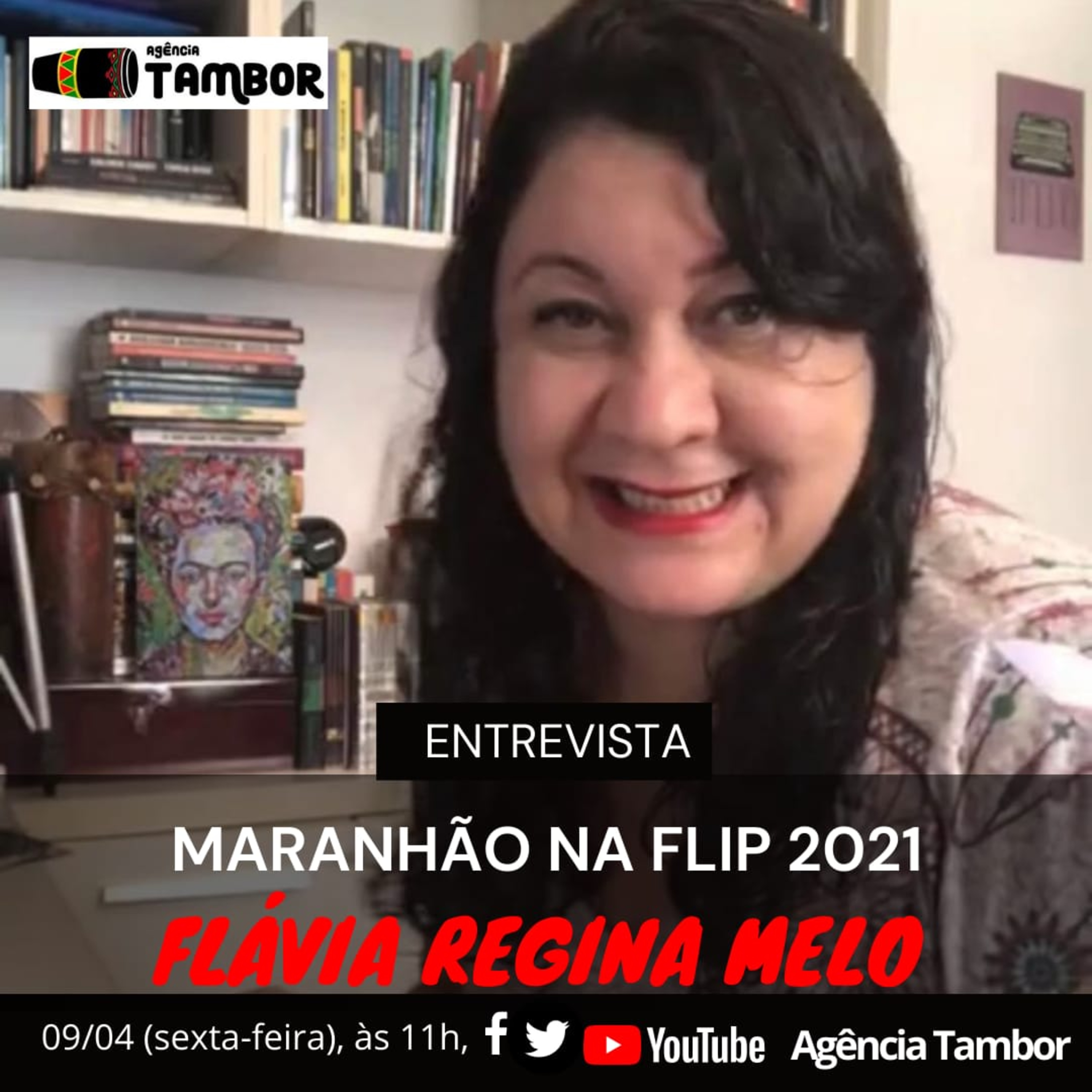 A Jornalista Flávia Regina Melo, falou sobre sua seleção no Prêmio Off FLIP 2021, com o seu conto "A Menina do Pântano". episode artwork