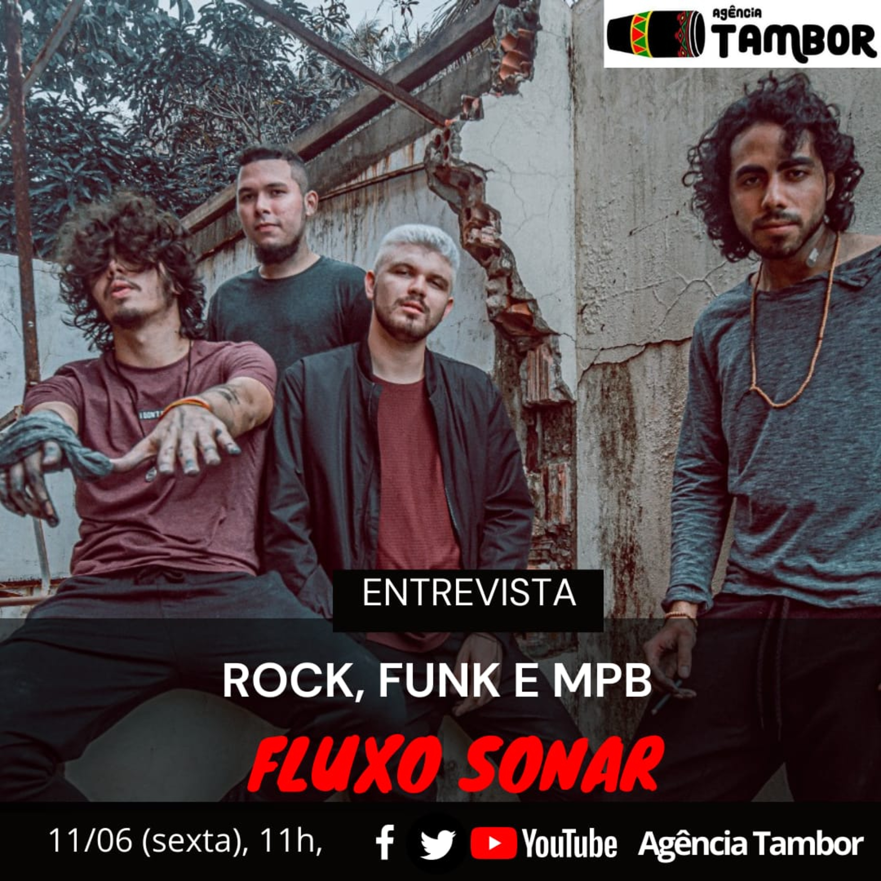 Matheus Portela e Vik Nobre , falam sobre o lançamento do novo EP da banda Fluxo Sonar, intitulado “Segue o Fluxo” e também sobre o clipe da faixa de entrada do trabalho, chamada “Calibre”. episode artwork