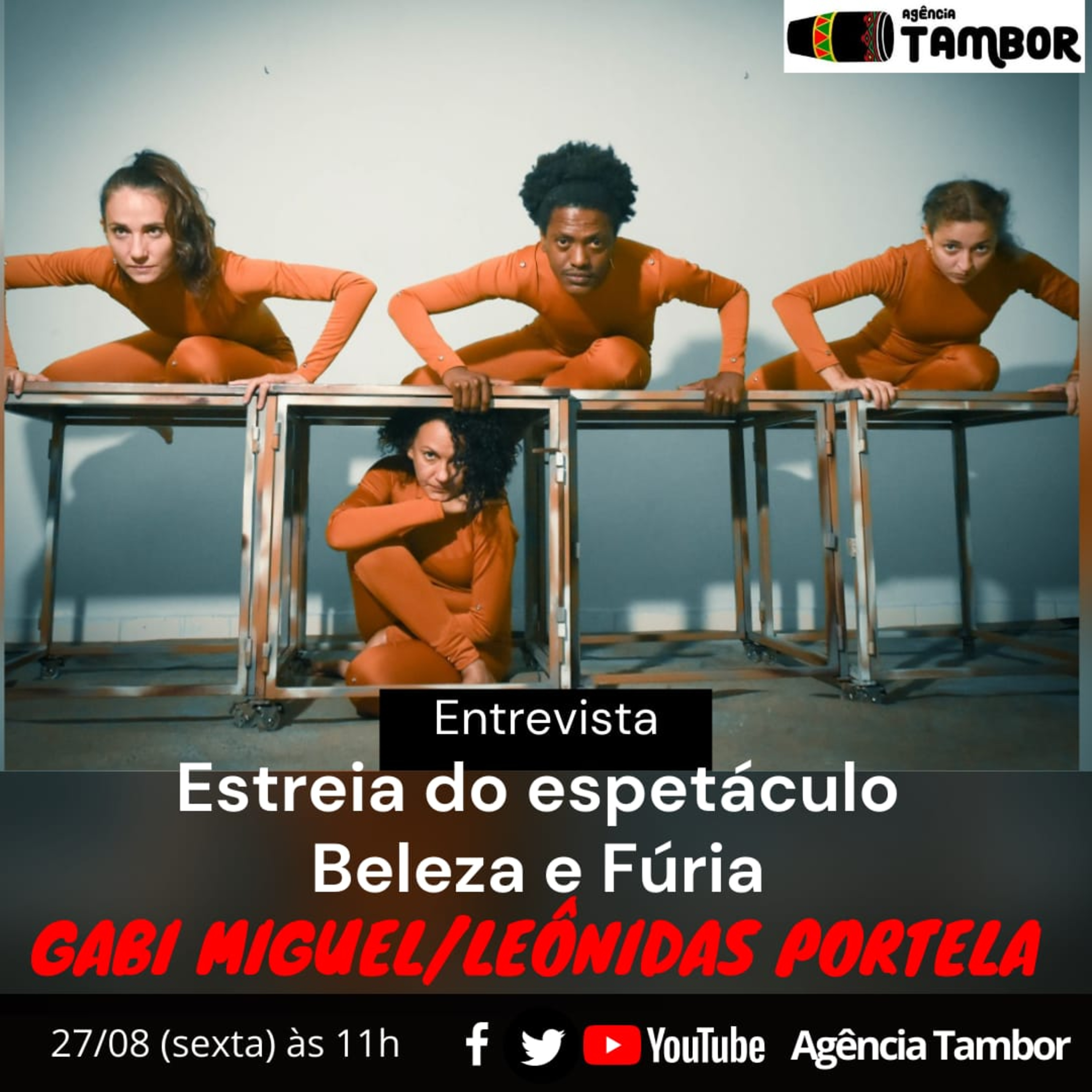 A Estreia do Espetáculo Beleza e Fúria, que compõem a programação de inauguração do Teatro do Xama Teatro. episode artwork