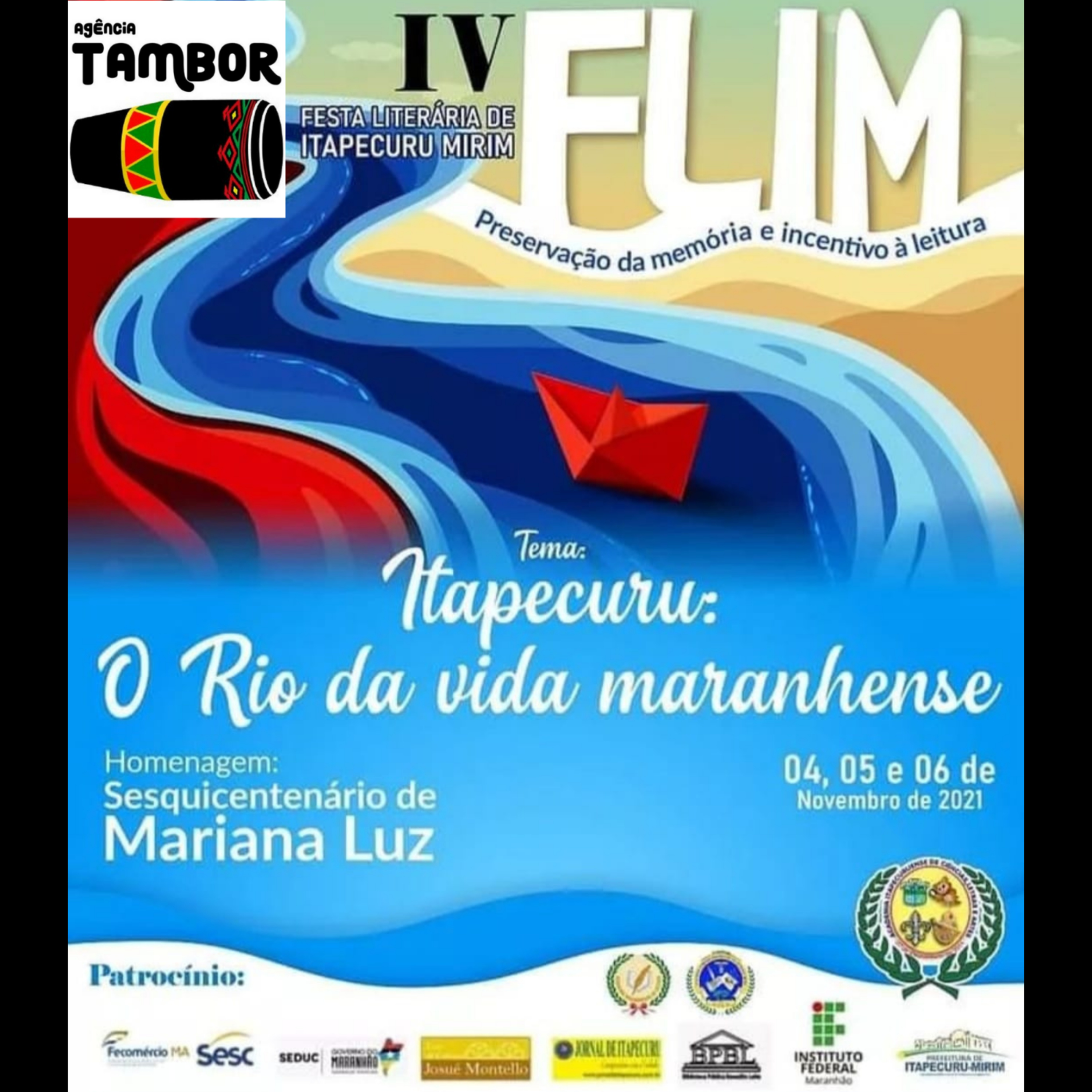 Feira Literária de Itapecuru, que ocorre nos dias 04, 05 e 06 de novembro. episode artwork