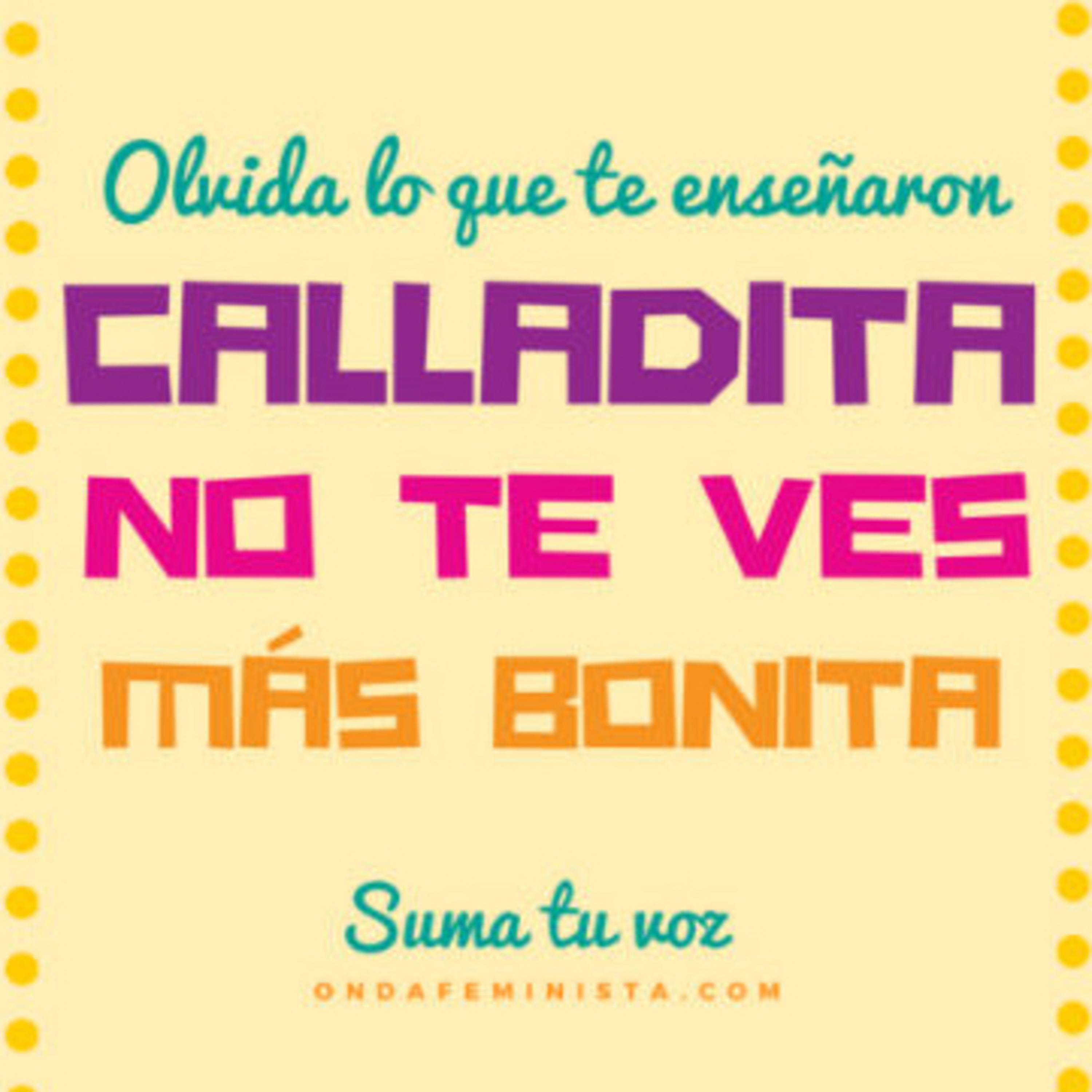 Calladita NO es Mas Bonita