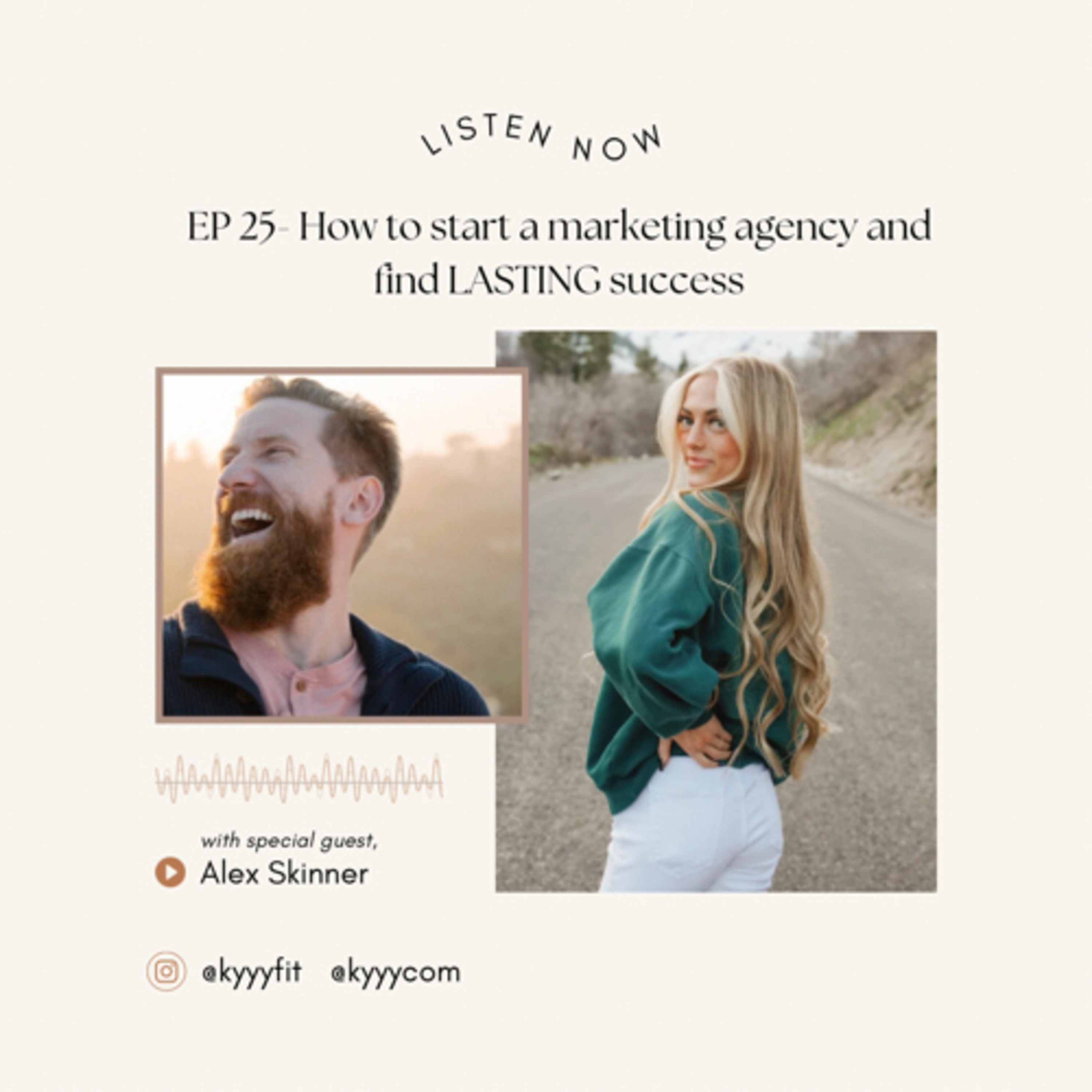 EP 25- How to start a marketing agency & find LASTING success w/ Alex Skinner episode artwork