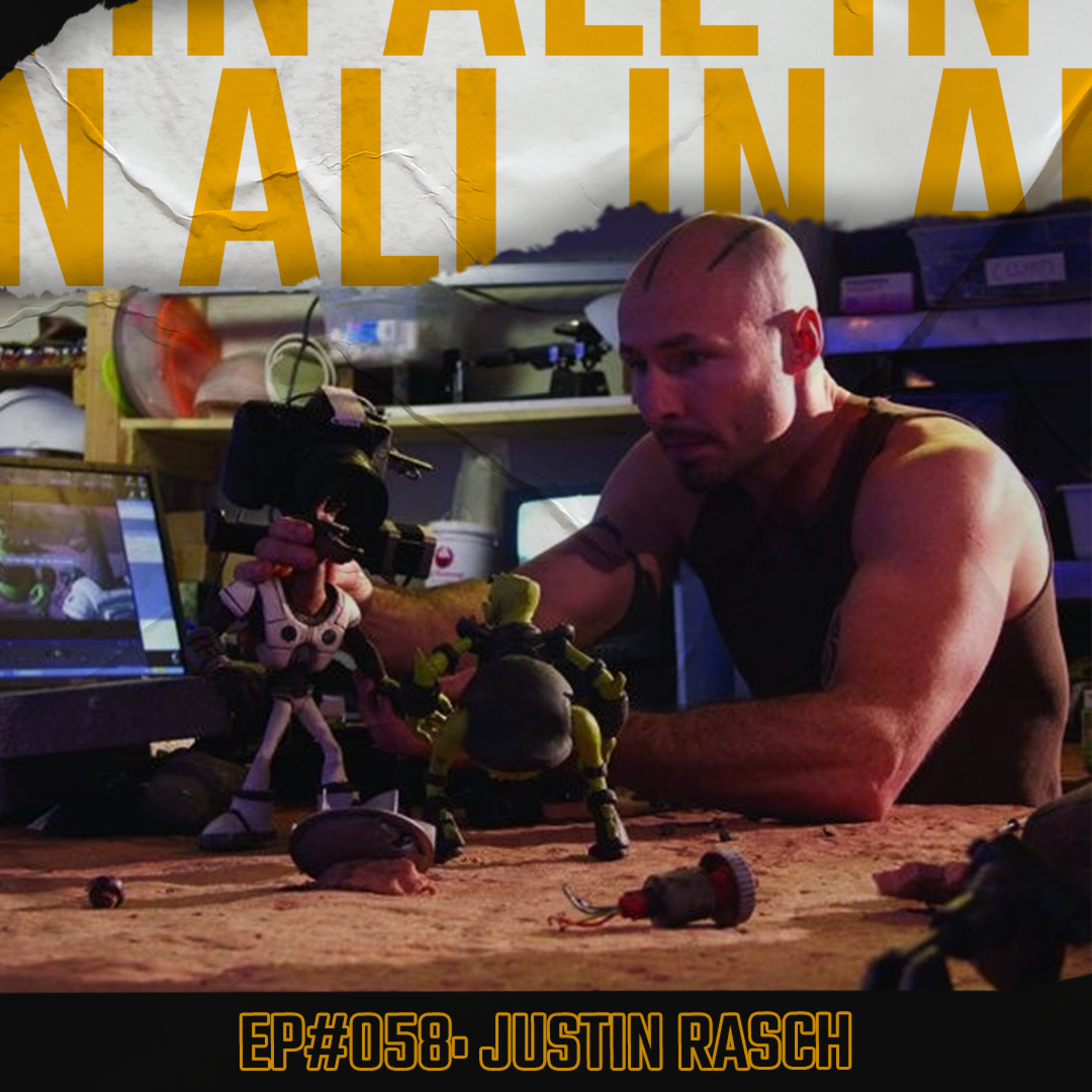 #058 - Justin Rasch on animation, mindful social media use, and building your unique skillset episode artwork