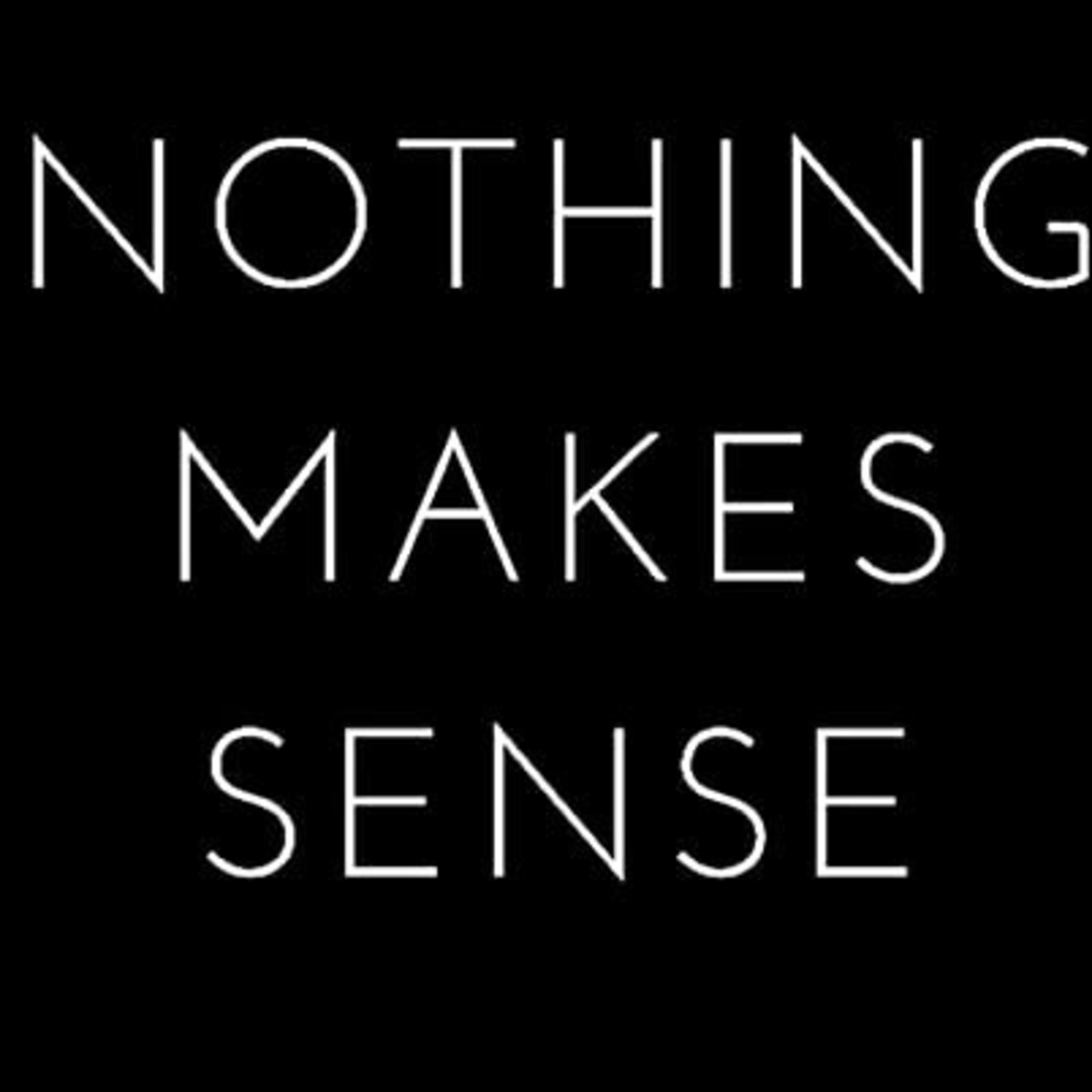 Nothing Makes Sense !