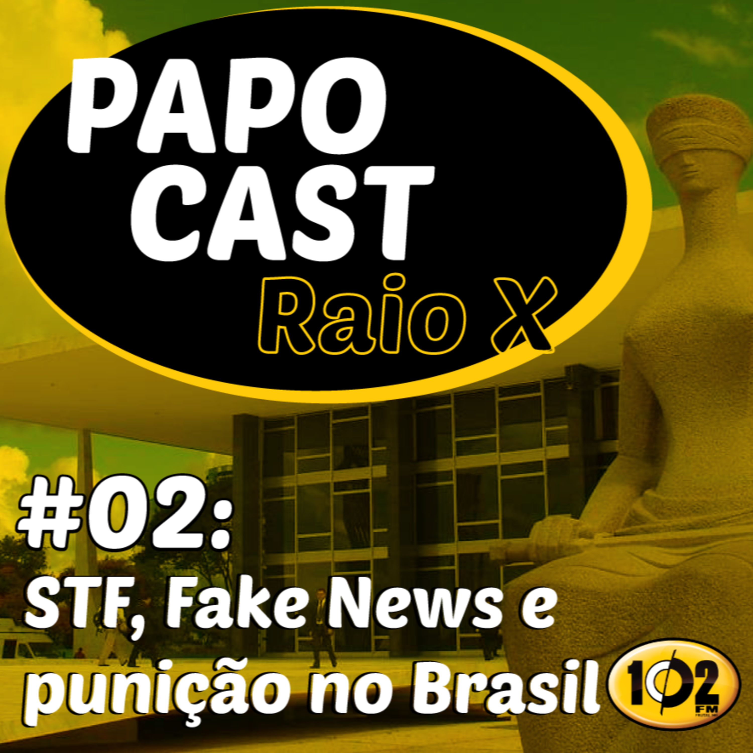 Papo Cast Raio X | #02: STF, Fake News e punição no Brasil
