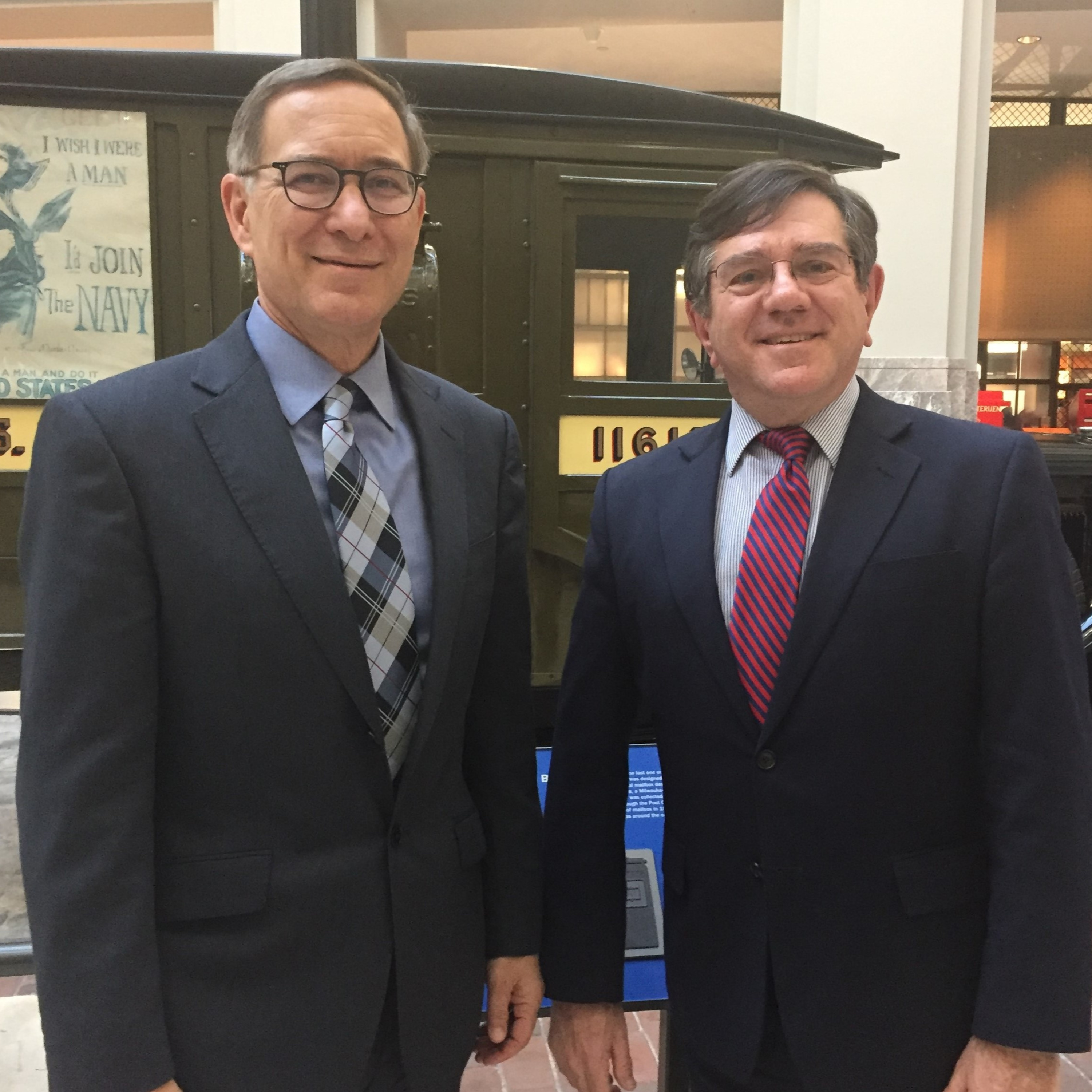 Episode 56 December 13, 2019 -- With Smithsonian Institution National Postal Museum Director Elliot Gruber episode artwork