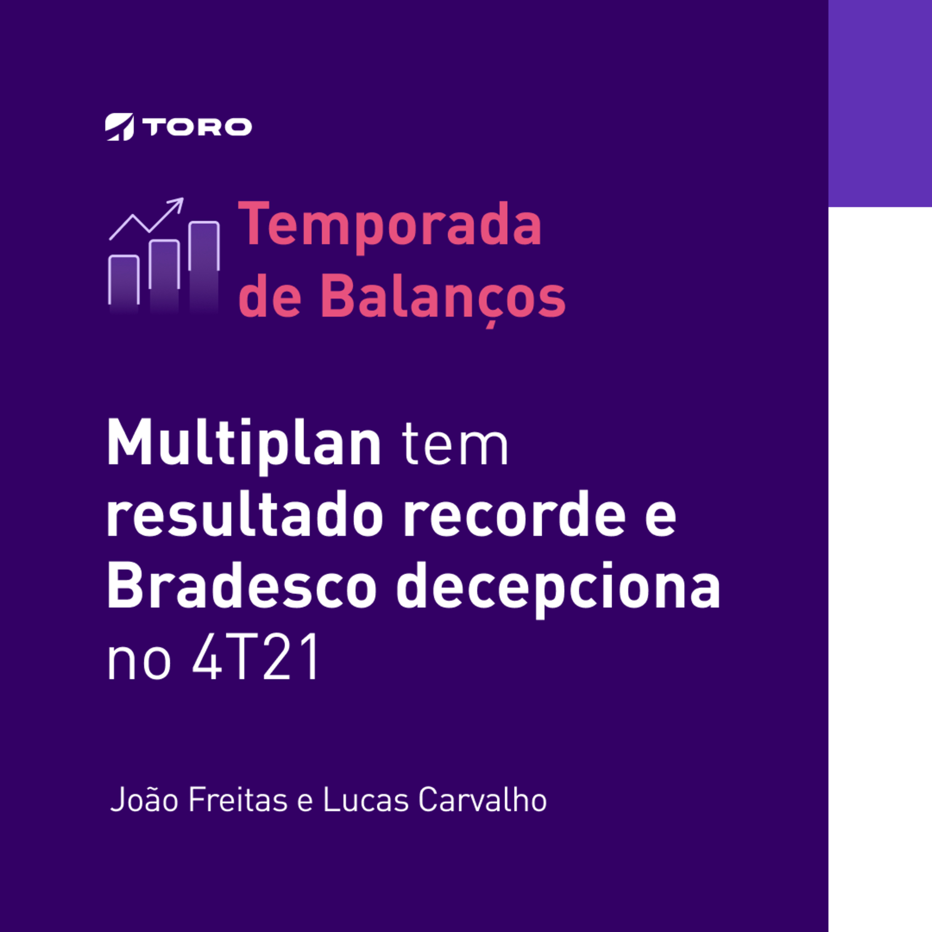 #071 | Multiplan tem resultado recorde e Bradesco decepciona no 4T21 📊 episode artwork