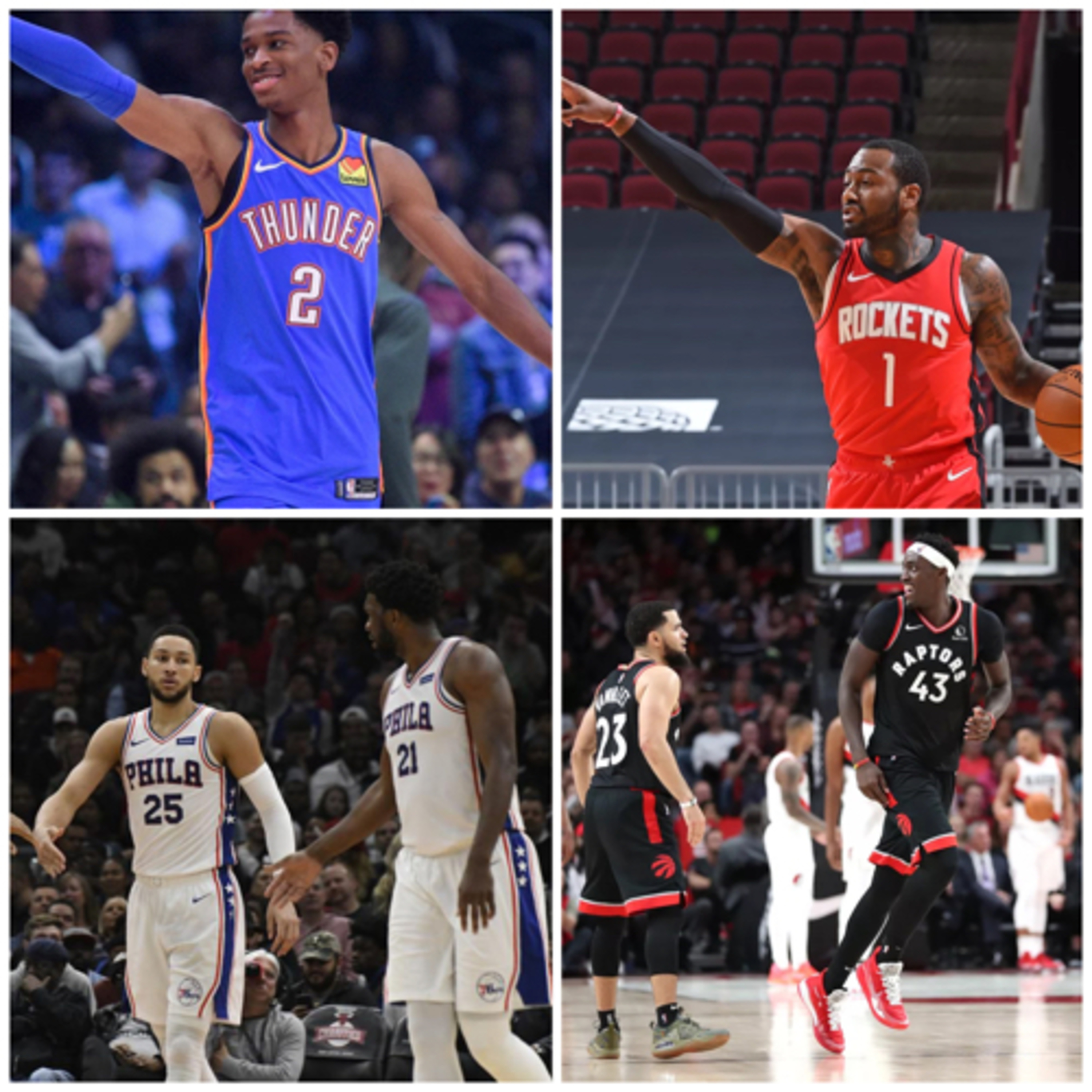Previa NBA: Houston Rockets, OKC Thunder, Philadelphia Sixers y Toronto Raptors episode artwork