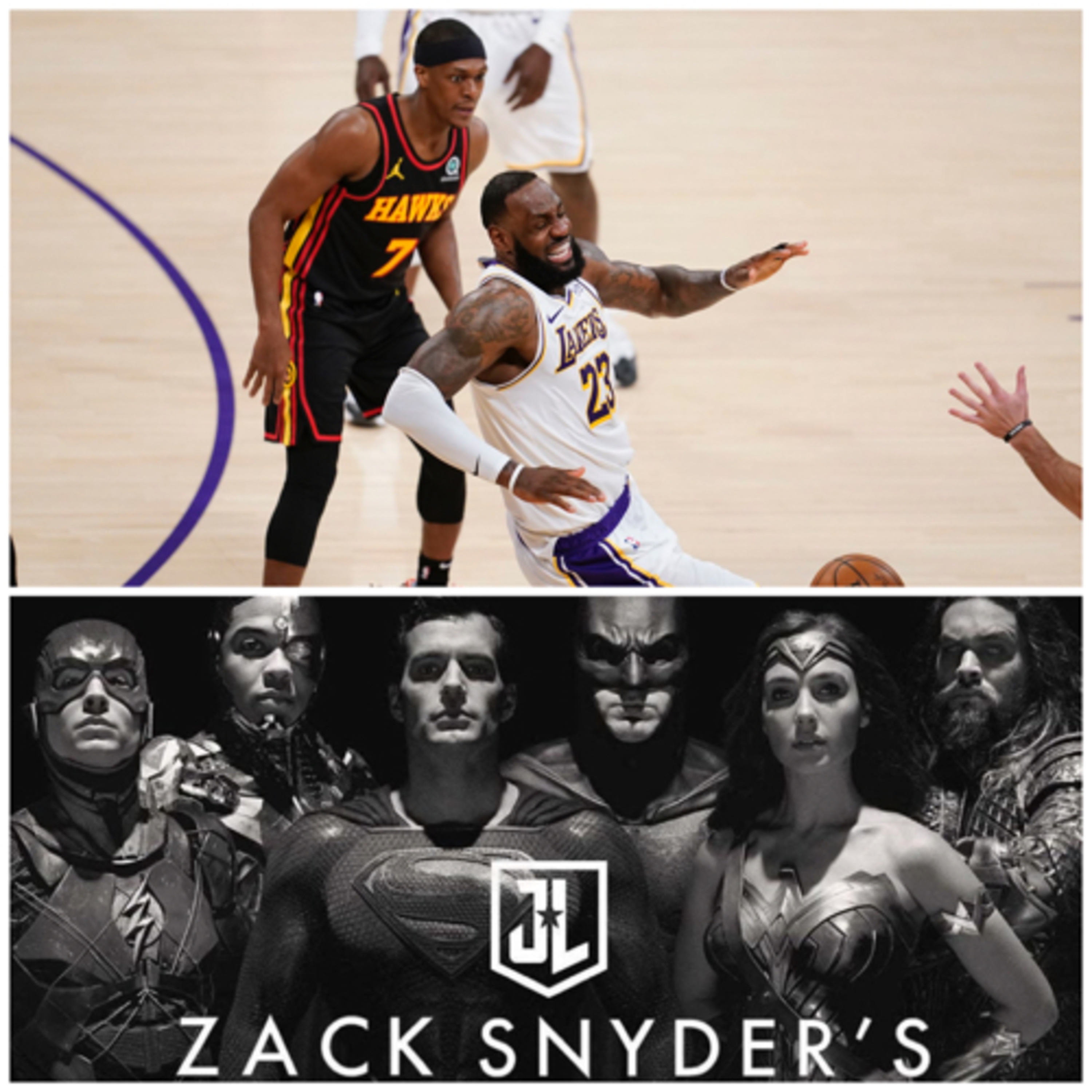 Justice League Synder Cut, La Lesion de Lebron James y WWE Fastlane episode artwork