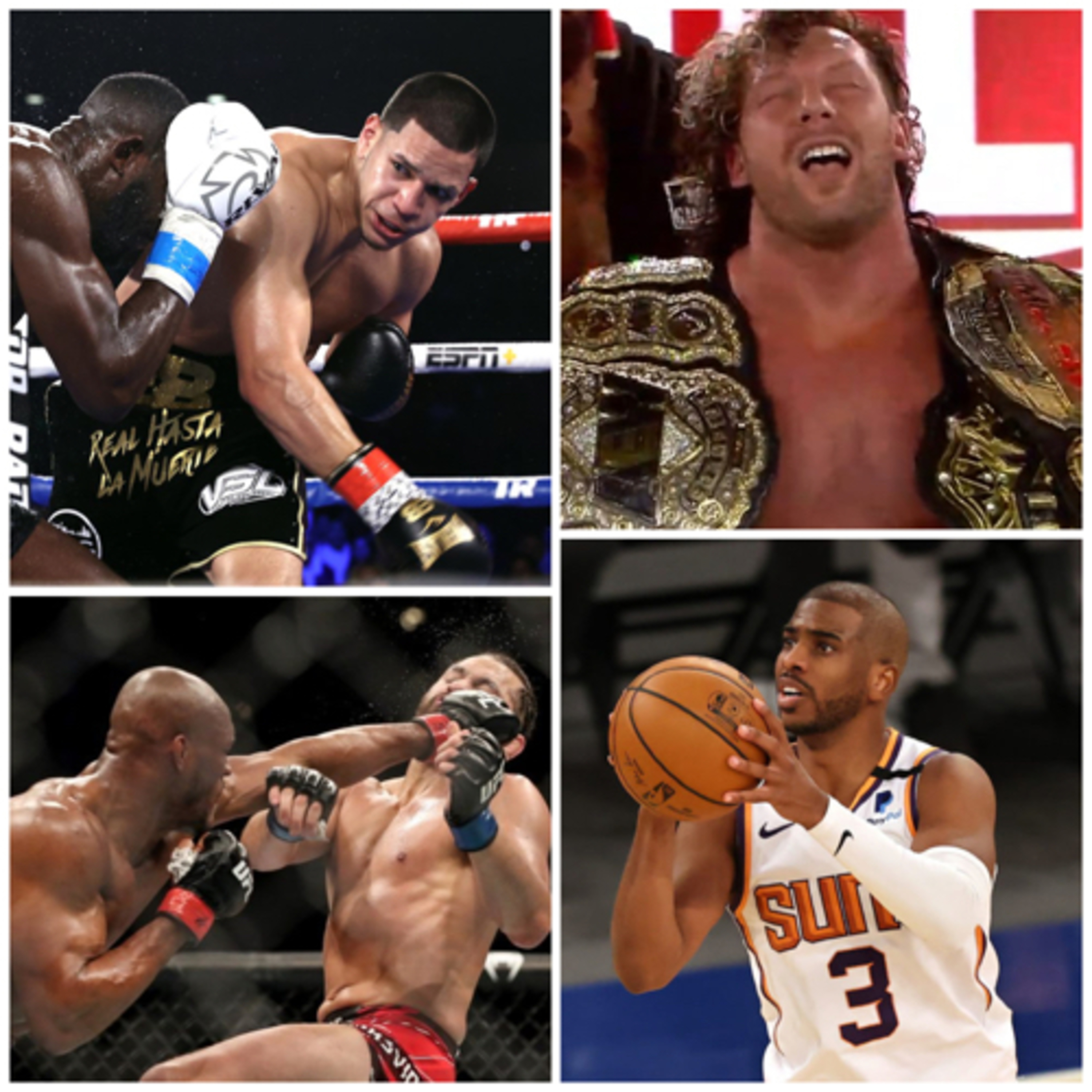 La Coronacion de Kenny Omega, Resultados del UFC 261 y Los Rankings de la NBA episode artwork