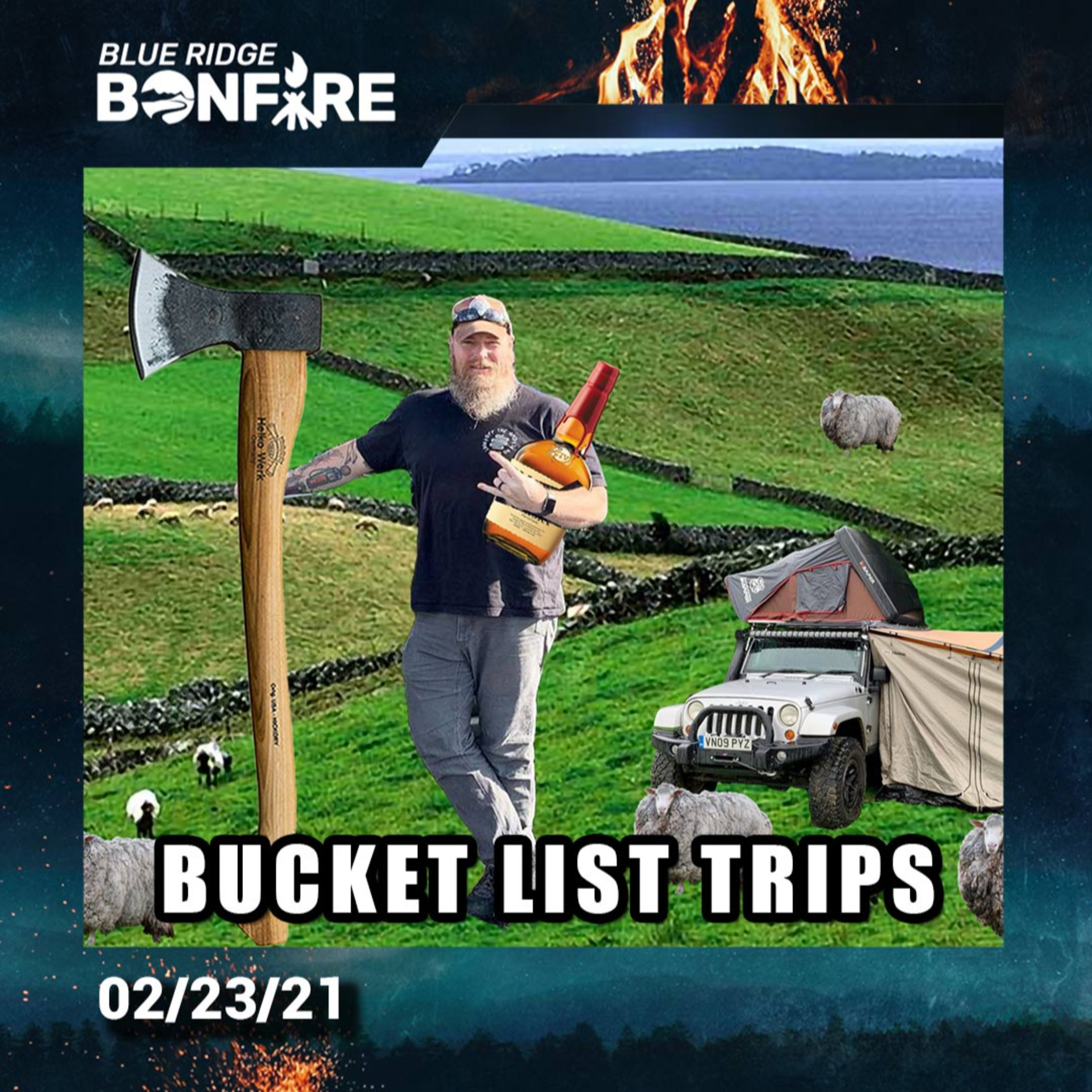 2021 Bucket List Trips - Bonfire 02.23 episode artwork