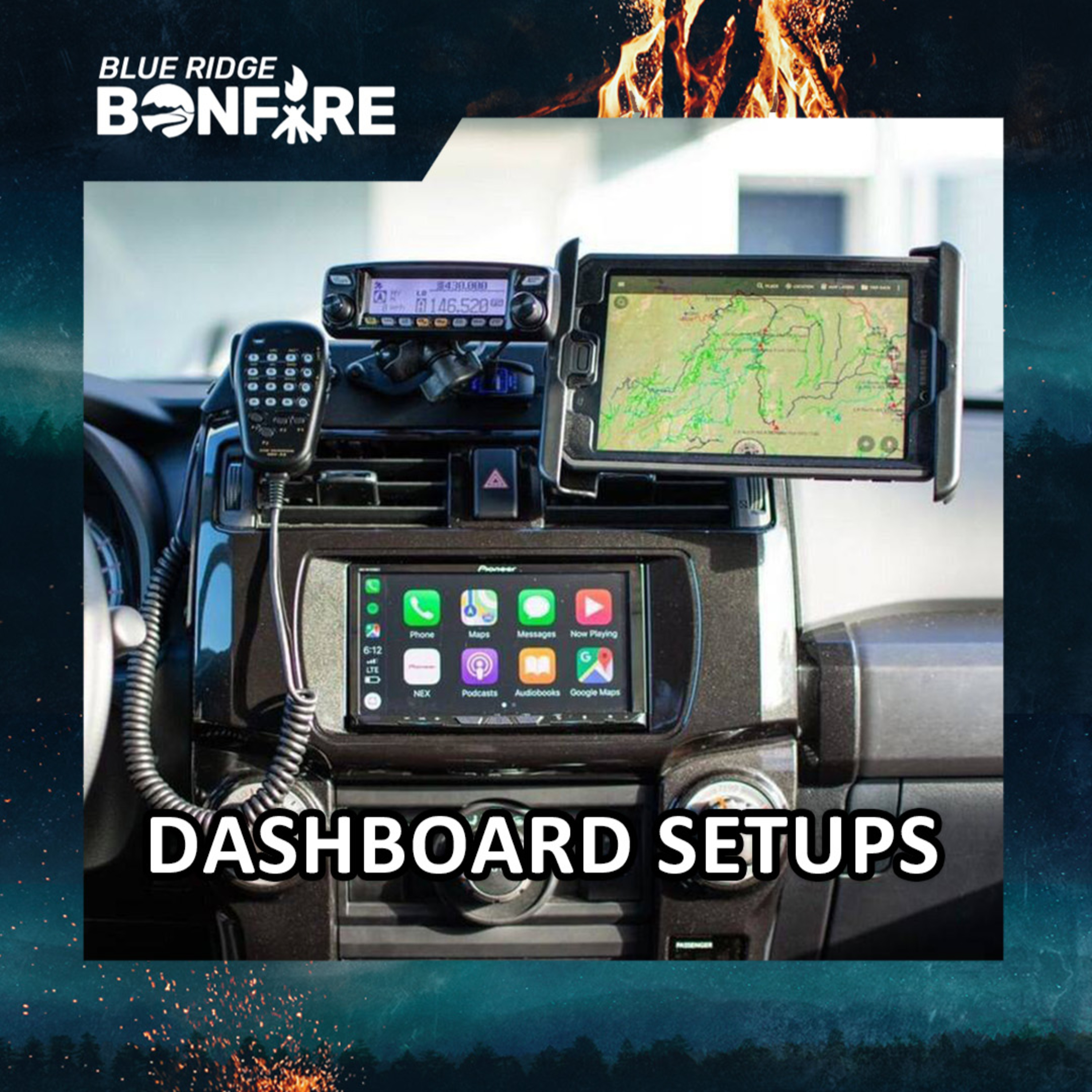 Overland Dashboard Setups + More Camp Cooking - Bonfire Show December 14th, 2022 episode artwork