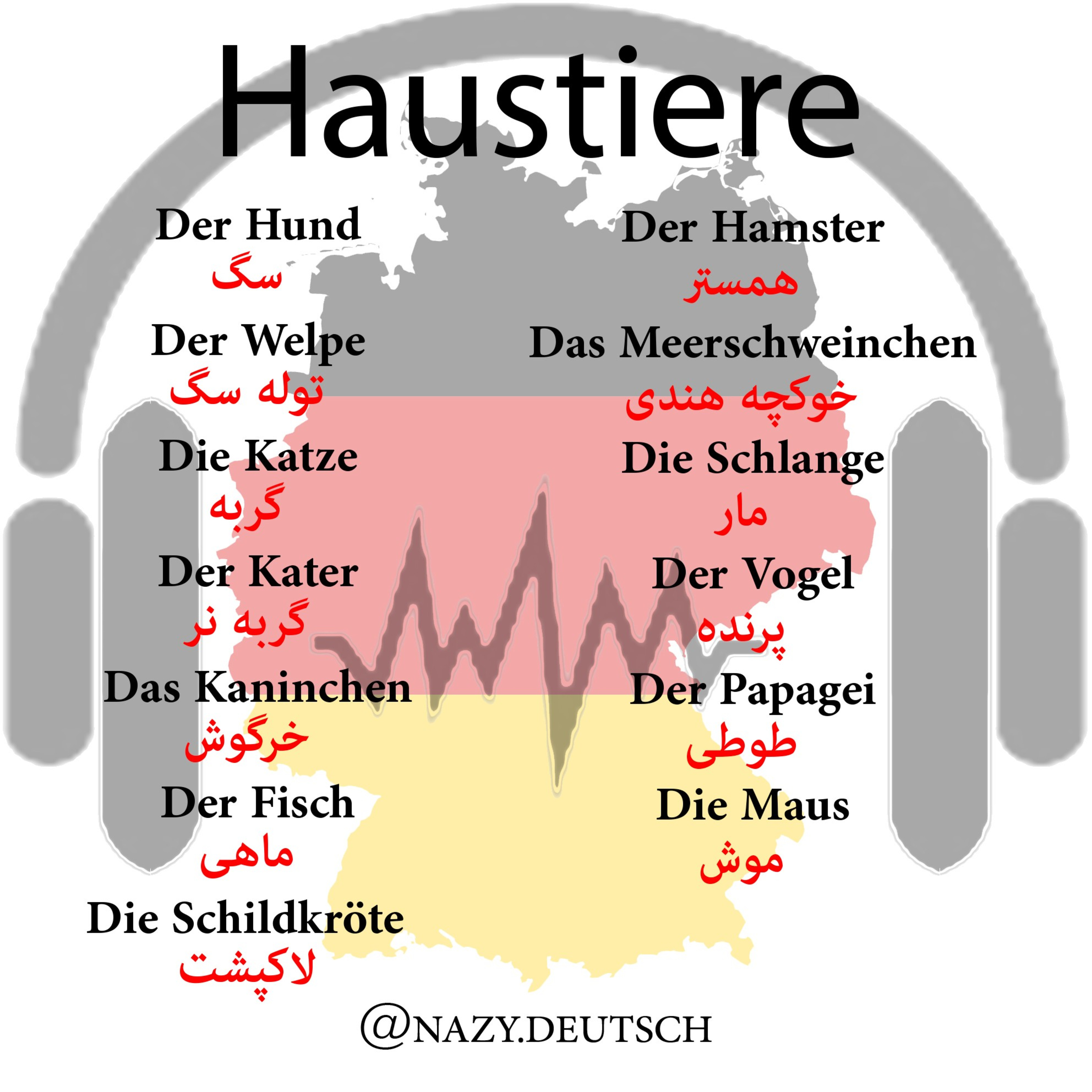 Lern Deutsch آلمانی یاد بگیر