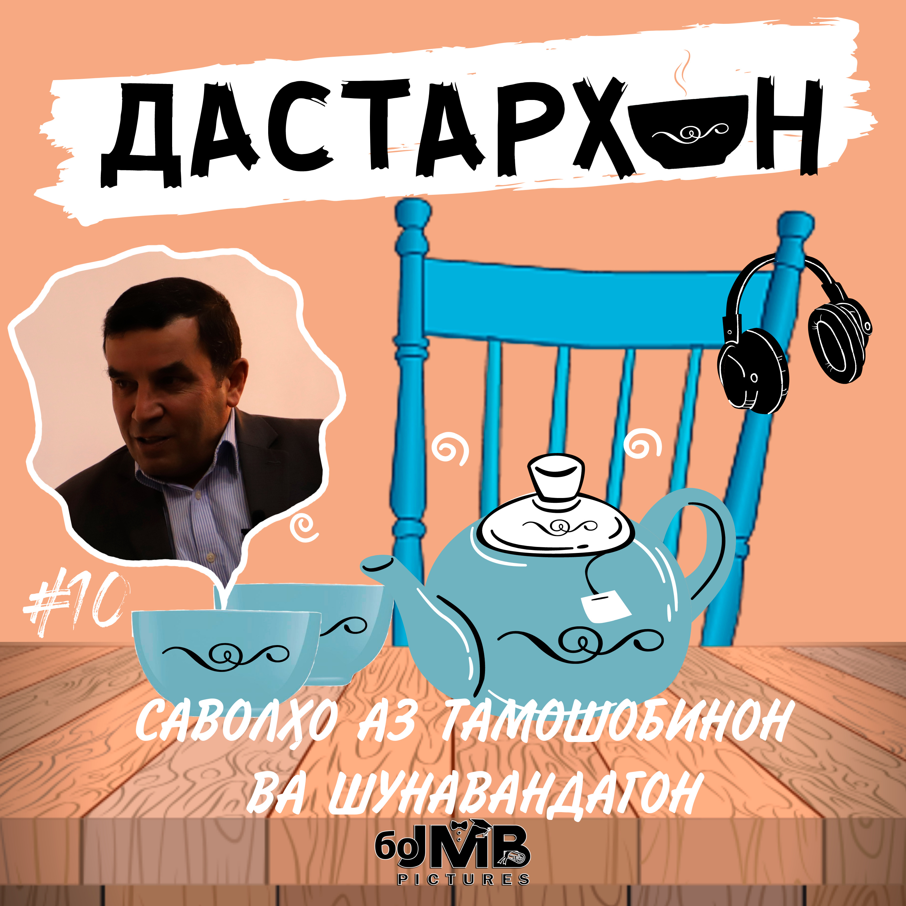 Музаффар Бобоҷонов – ҷалби донишҷӯён ба хизмат, суғуртапулии сарбоз, набудани омори мушаххас | ДАСТАРХОН #10 episode artwork