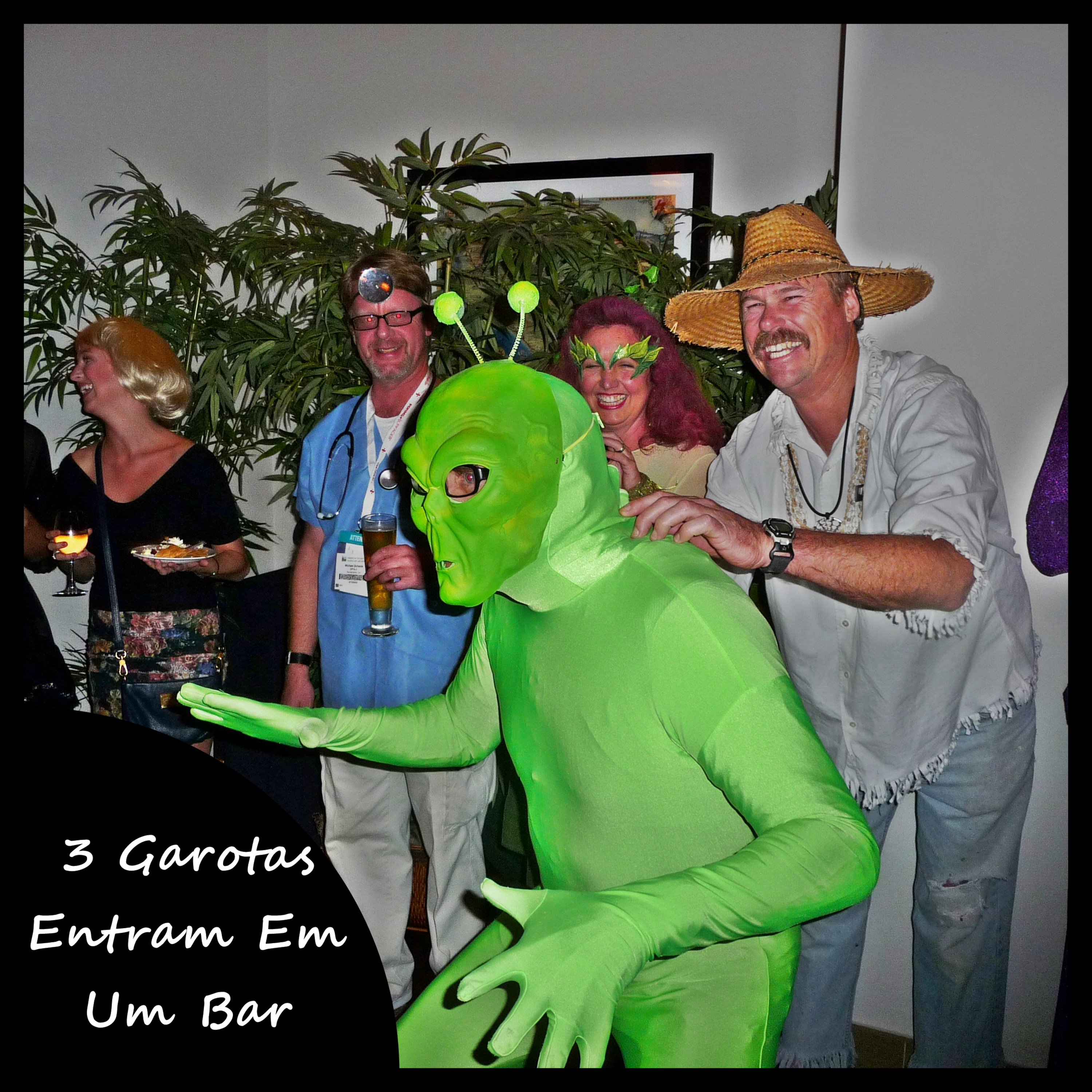 3 Garotas Entram Em Um Bar