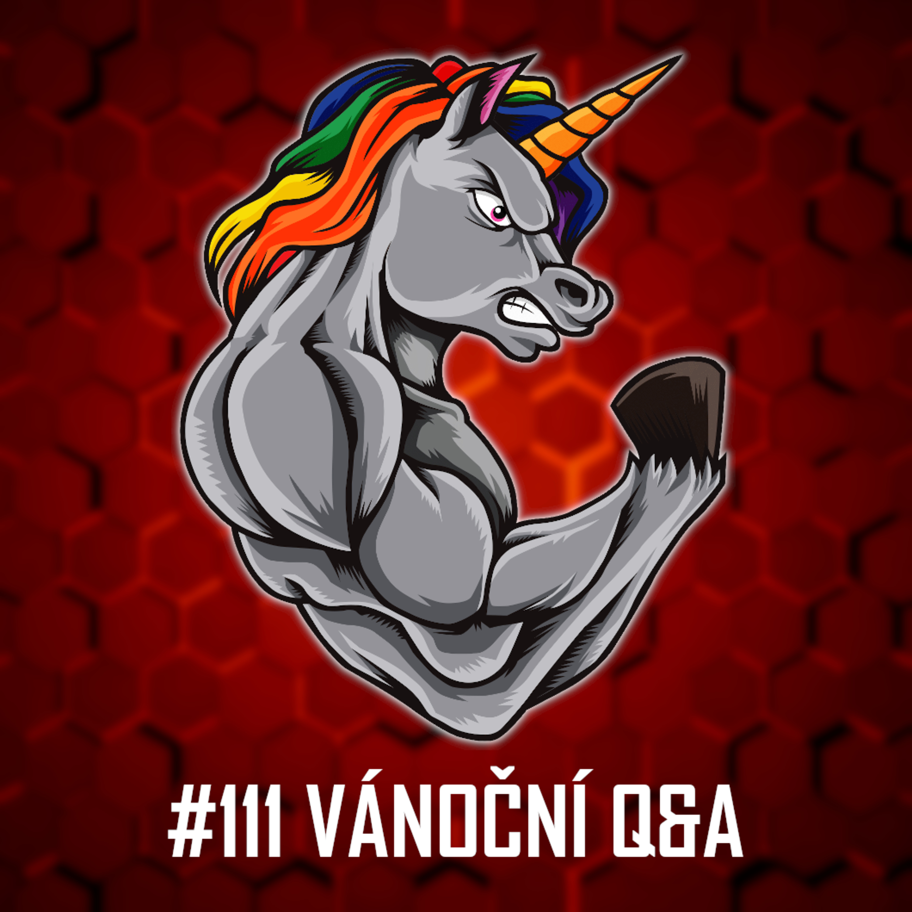 #111: Vánoční Q&A - Nejoblíbenější cukroví? Co jíme o Vánocích? Divné věci, které jsme dělali jako malí, Kdy se dočkáme unicorn merche? A mnohem více episode artwork