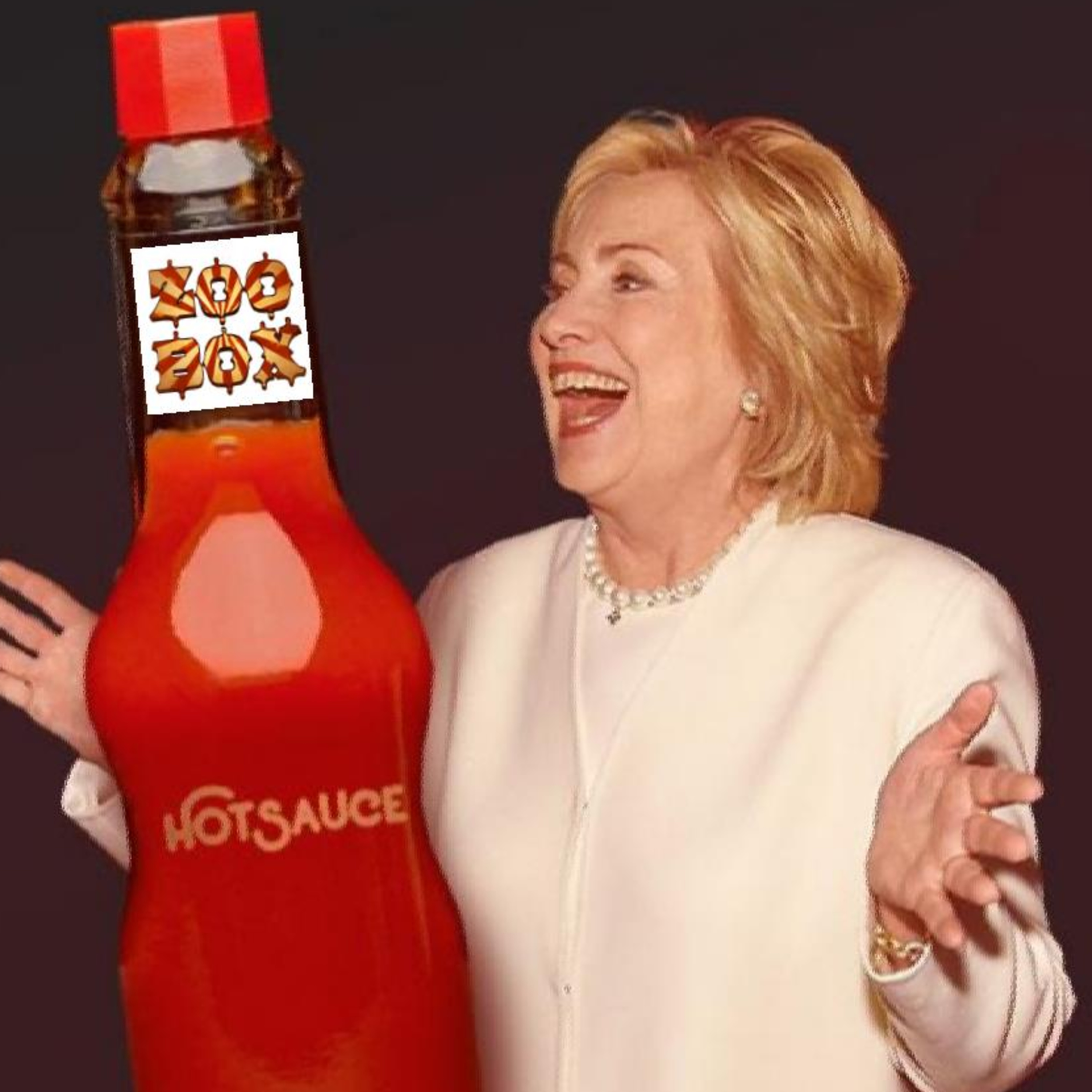 Zoo Box, Episode 56 - Jeffrey Epstein's Handcrafted Hillary Hot Sauce episode artwork