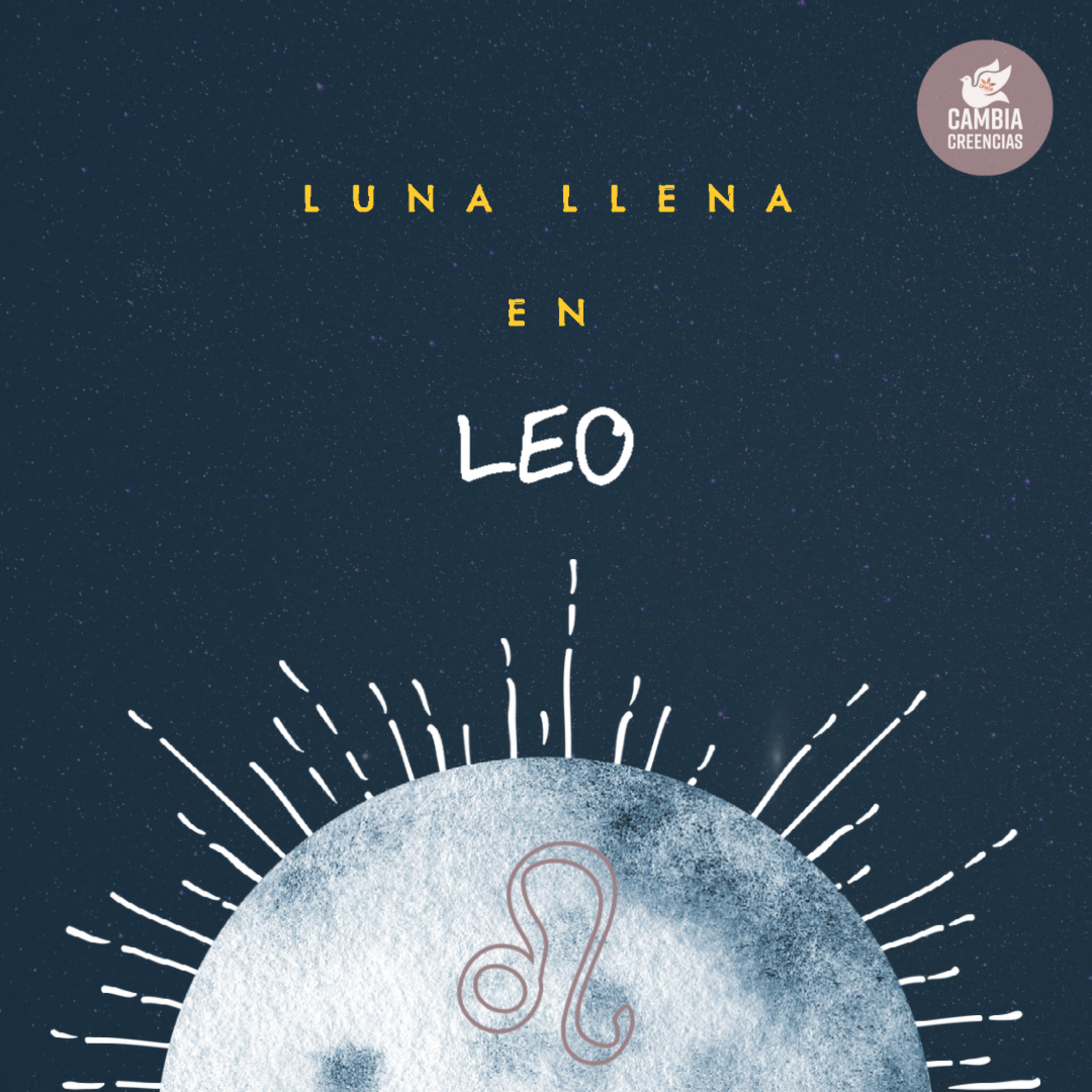 Luna llena en leo ♌️