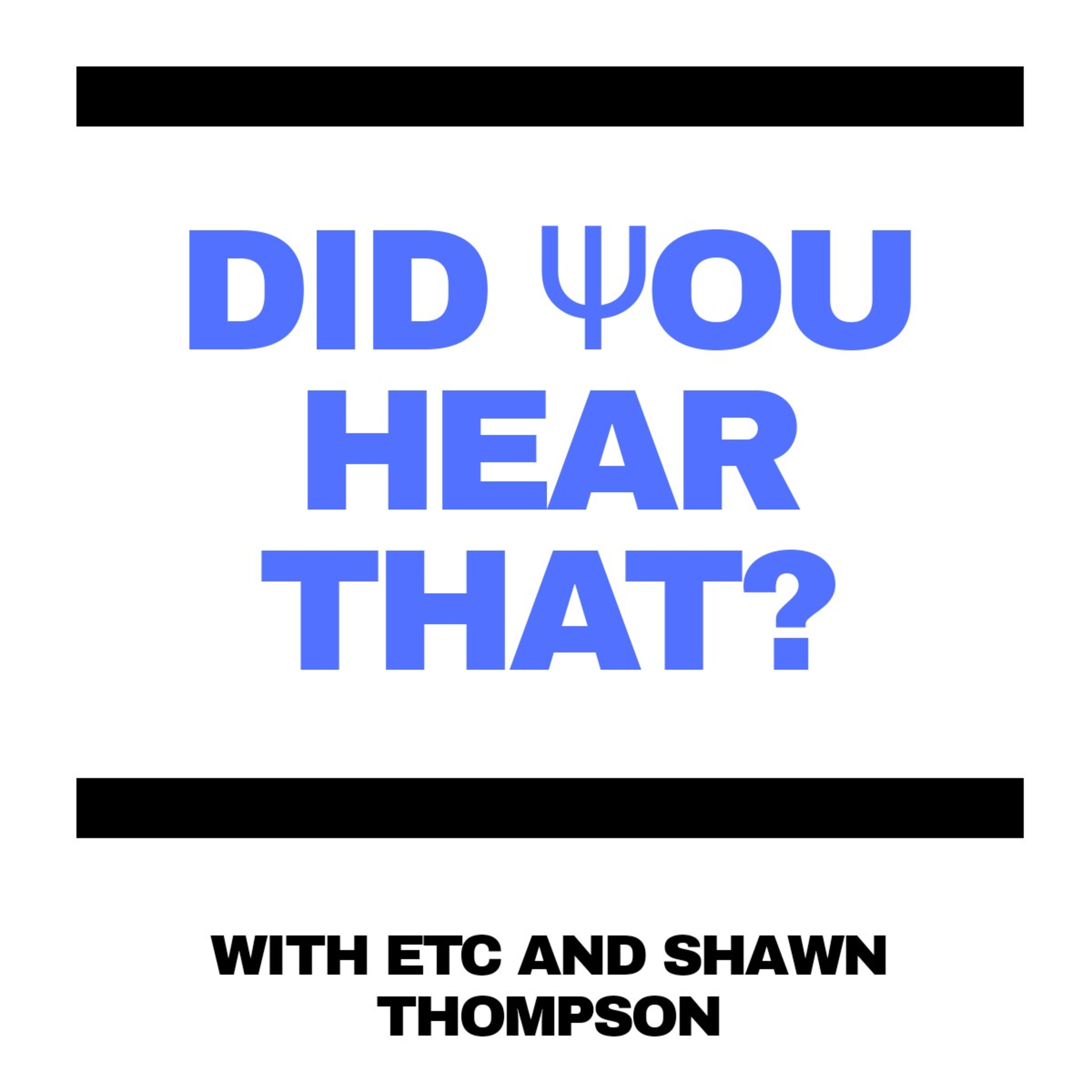 The Secret Hideout Show Presents: Did You Hear That?
