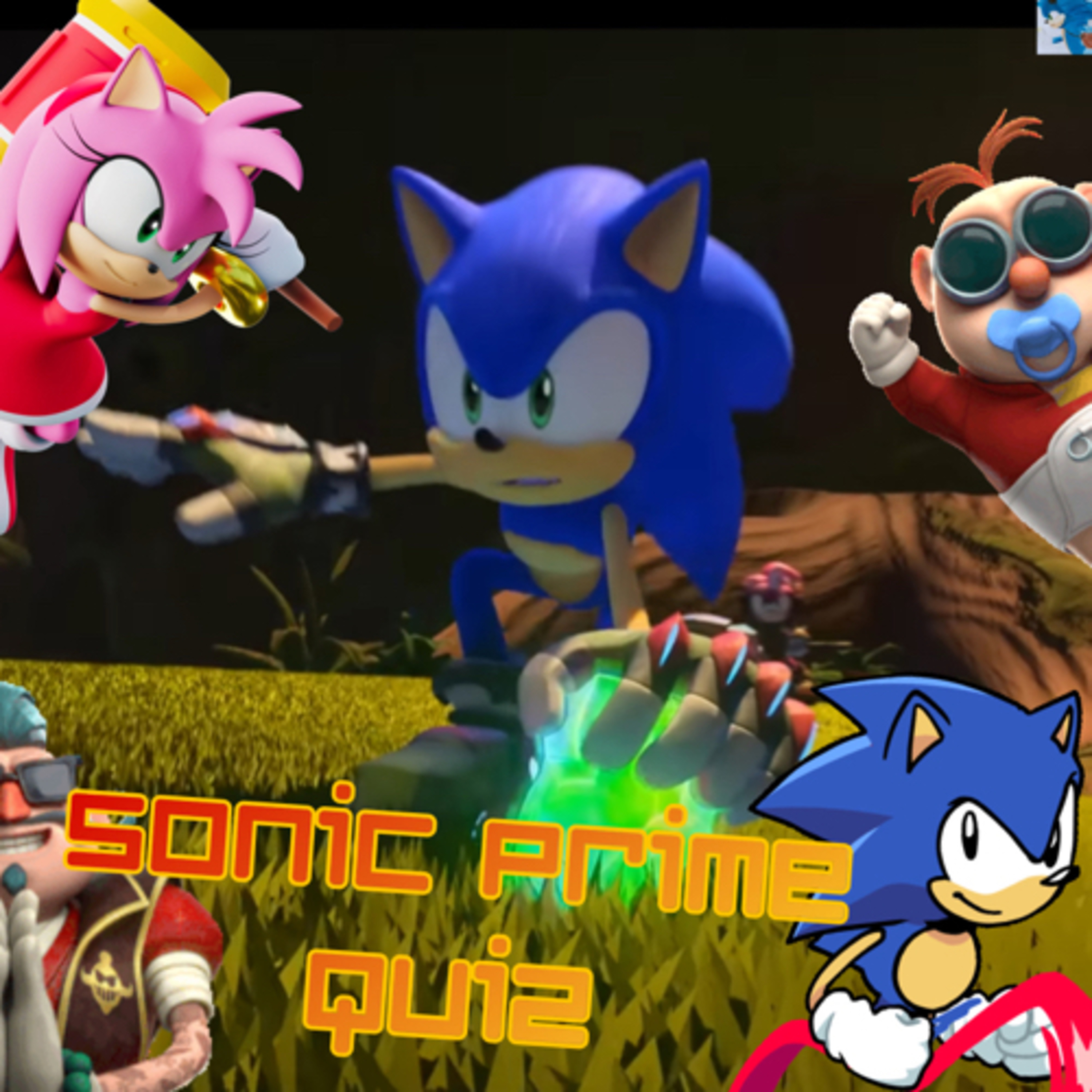 #90 Das große Sonic Quiz-Duell 2.0 (Sonic Prime Hype!!!!) episode artwork
