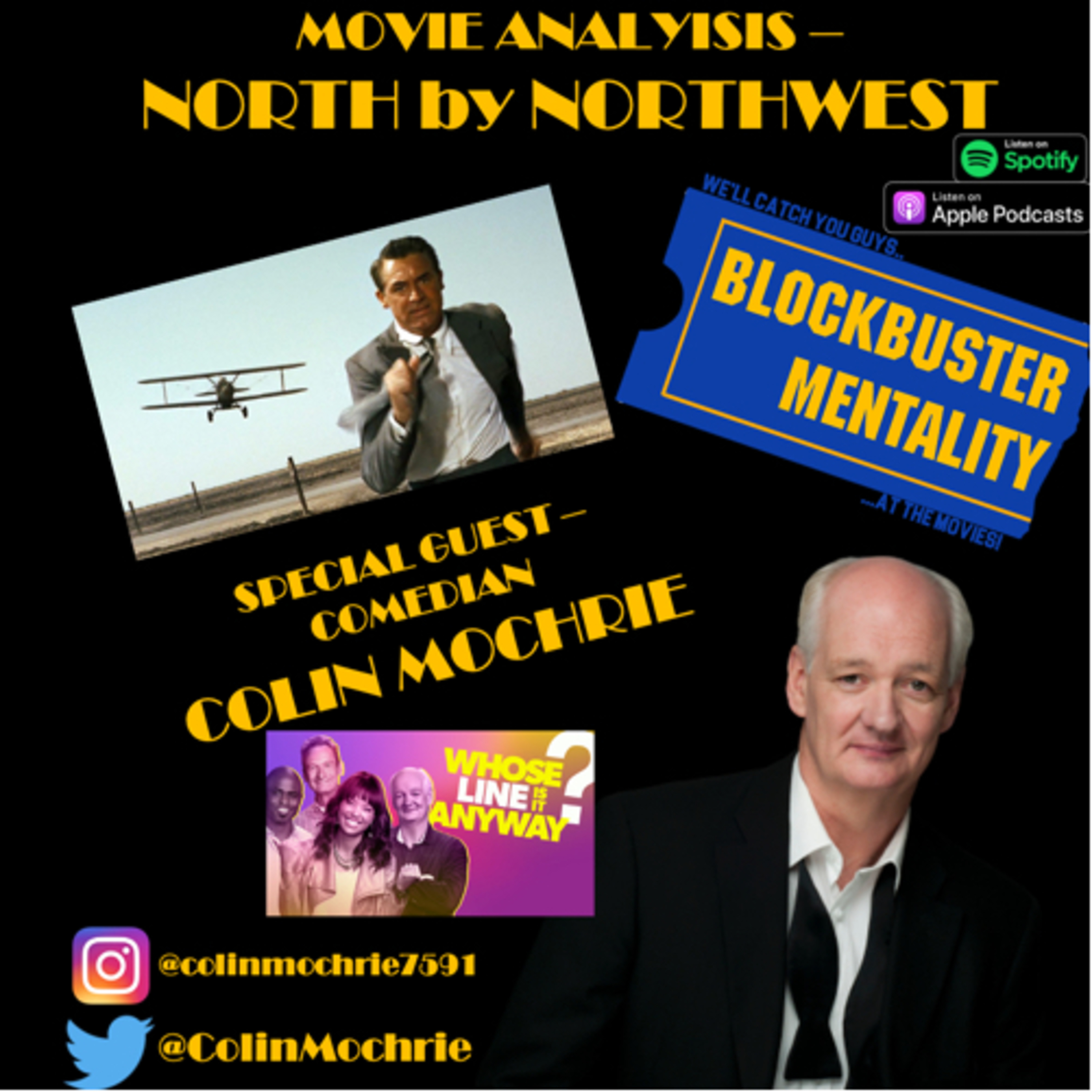 Colin Mochrie on North by Northwest - Movie Analysis