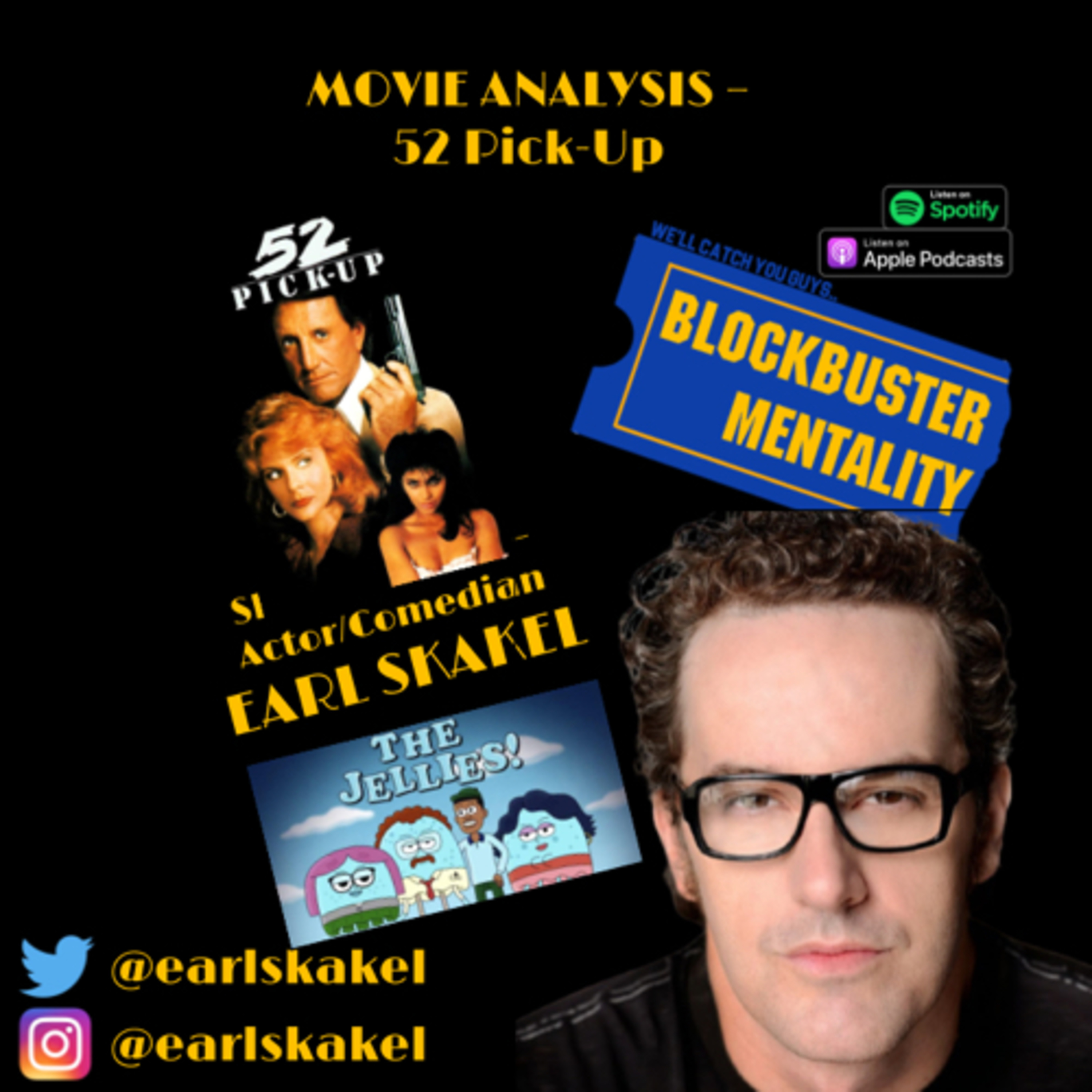 Earl Skakel talks 52 Pick-Up - Movie Analysis