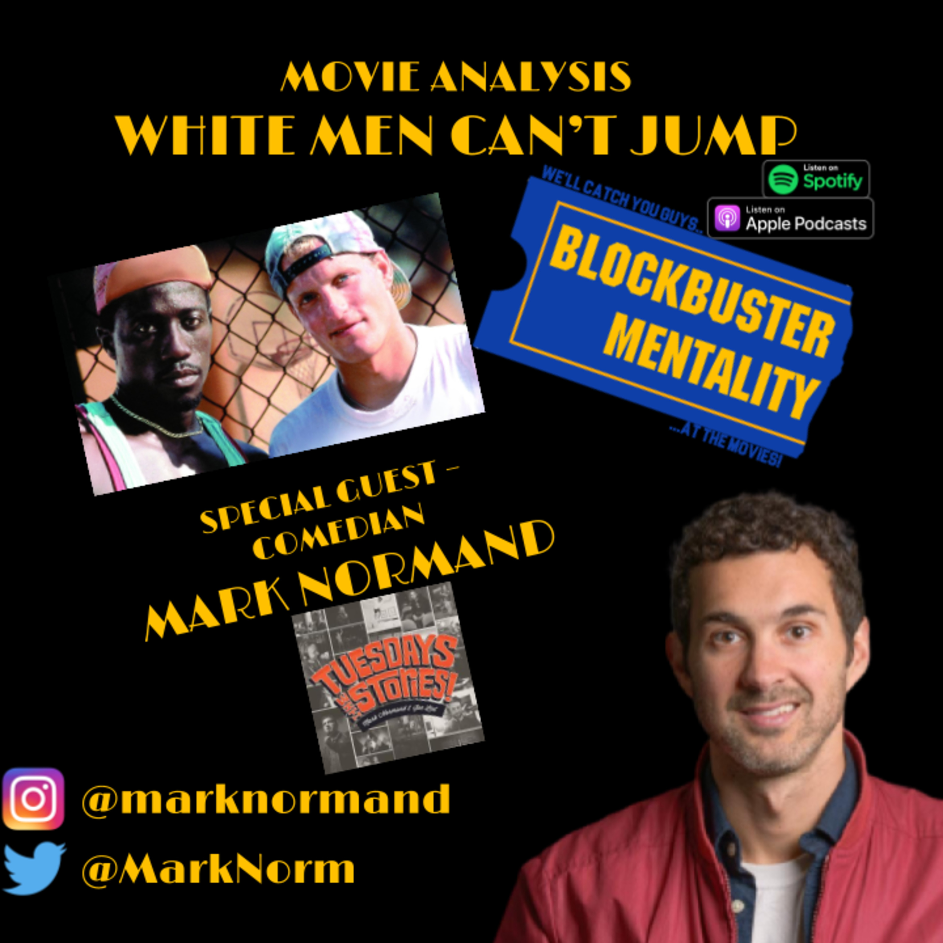 Mark Normand talks White Men Can't Jump