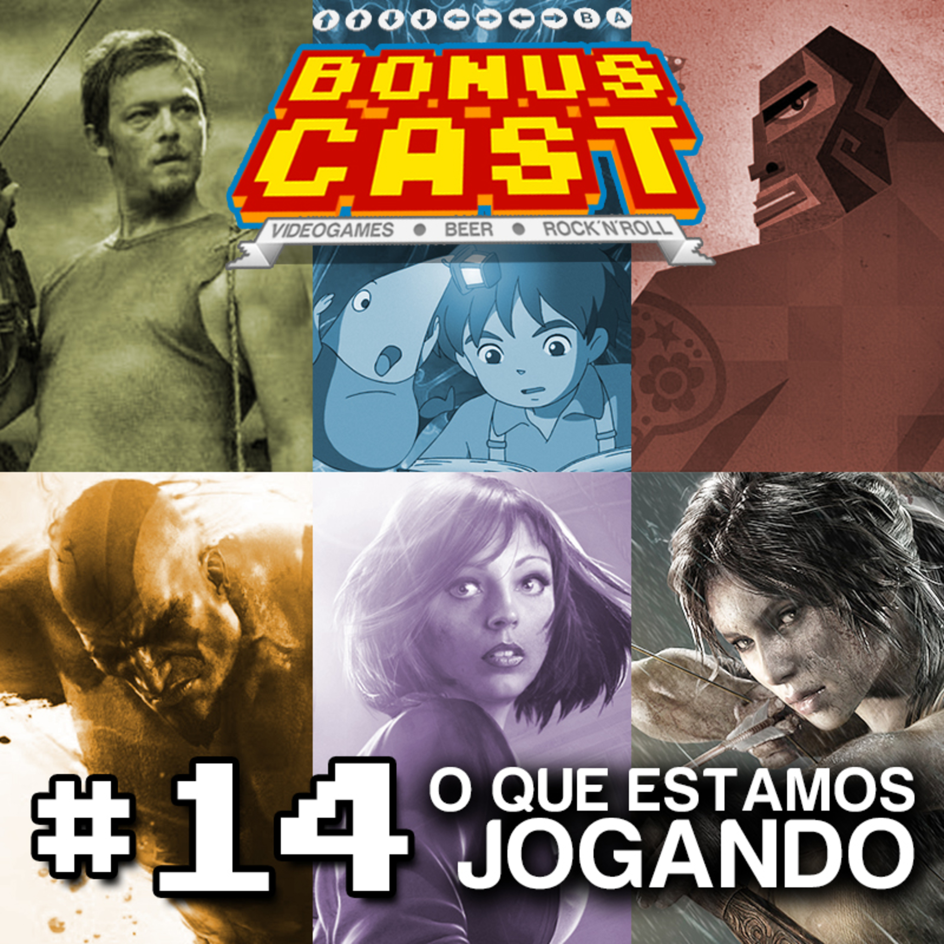BonusCast #14: God of War, BioShock, Guacamelee e Ni No Kuni episode artwork