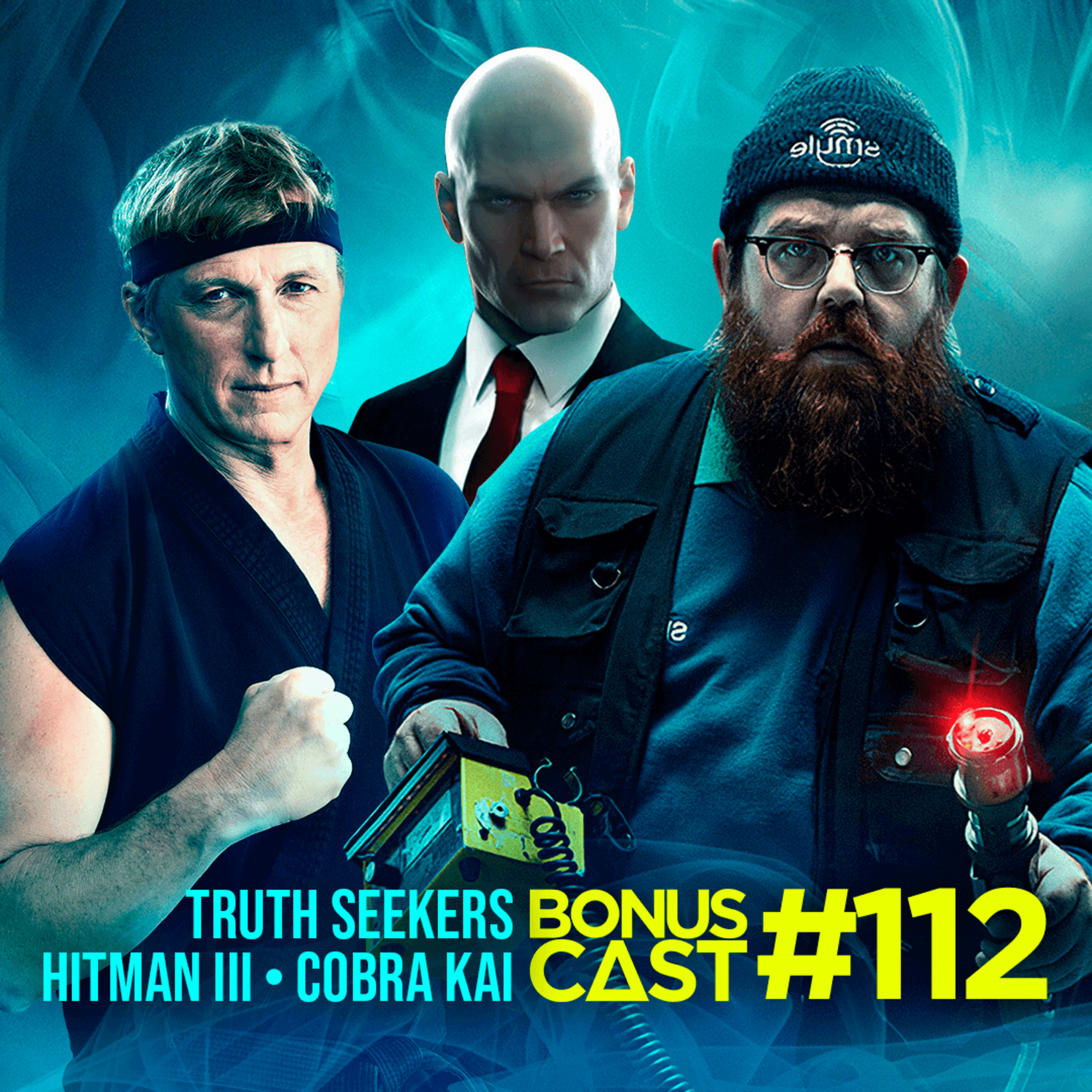BonusCast #112: Truth Seekers, Hitman III e Cobra Kai (com Jone Santos) episode artwork